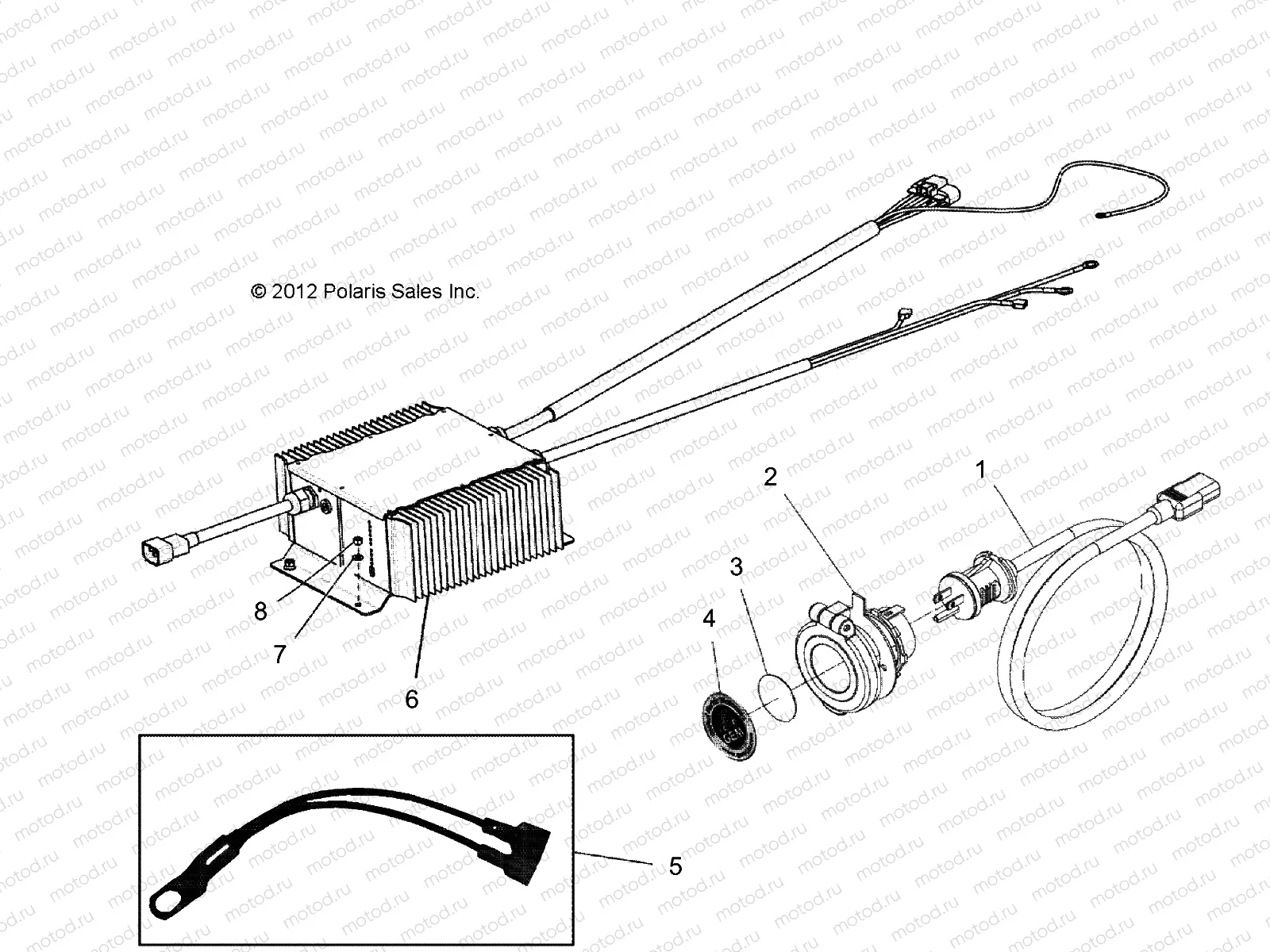 ELECTRICAL | ELECTRICAL, CHARGER - L13G2/4/6 ALL OPTIONS (49GEMELECTRICAL13CHARGER)