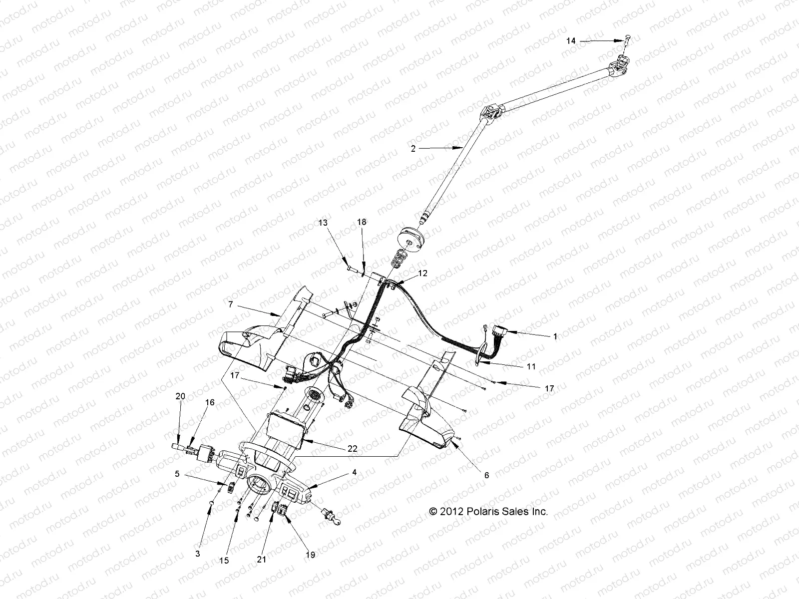 ELECTRICAL | ELECTRICAL, COLUMN STEERING - L12G2A/L12G4A/L12G6A/L12G2S/L12G4S/L12G6S/L12G2L/L12G2D (49GEMELECTRICAL12COLUMN)
