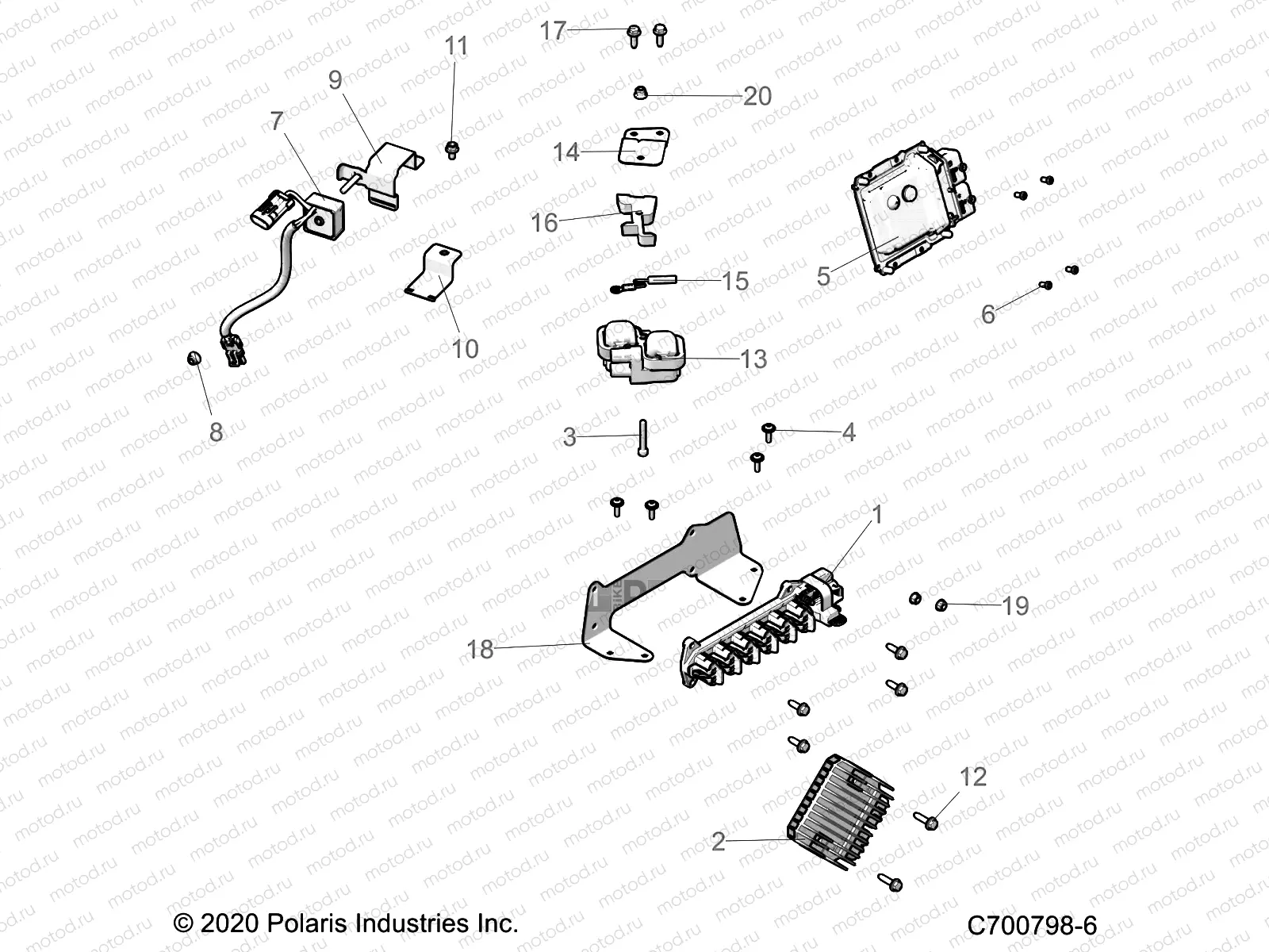 ELECTRICAL | ELECTRICAL, COMPONENTS AND OPTIONS - G21GAJ99AC/AW/BC/BW (C700798-6)