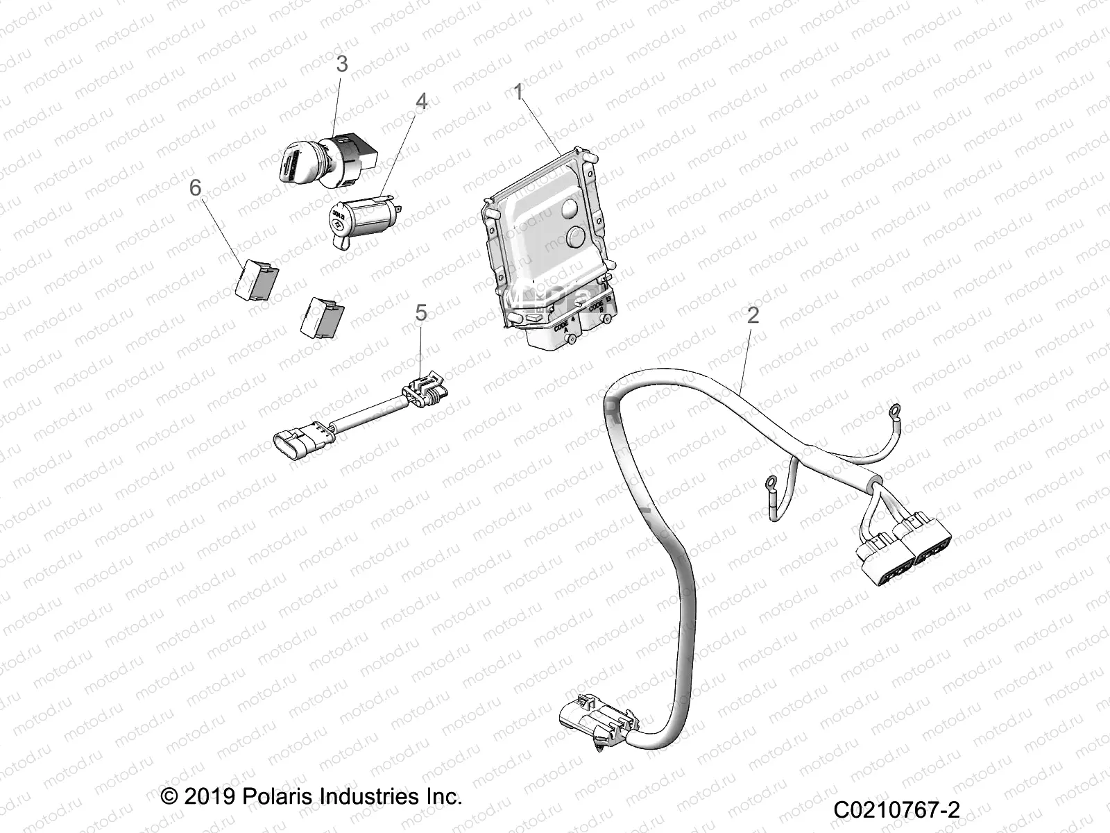 ELECTRICAL | ELECTRICAL, CONTROL MODULES - A21SVE95KK (C0210767-2)