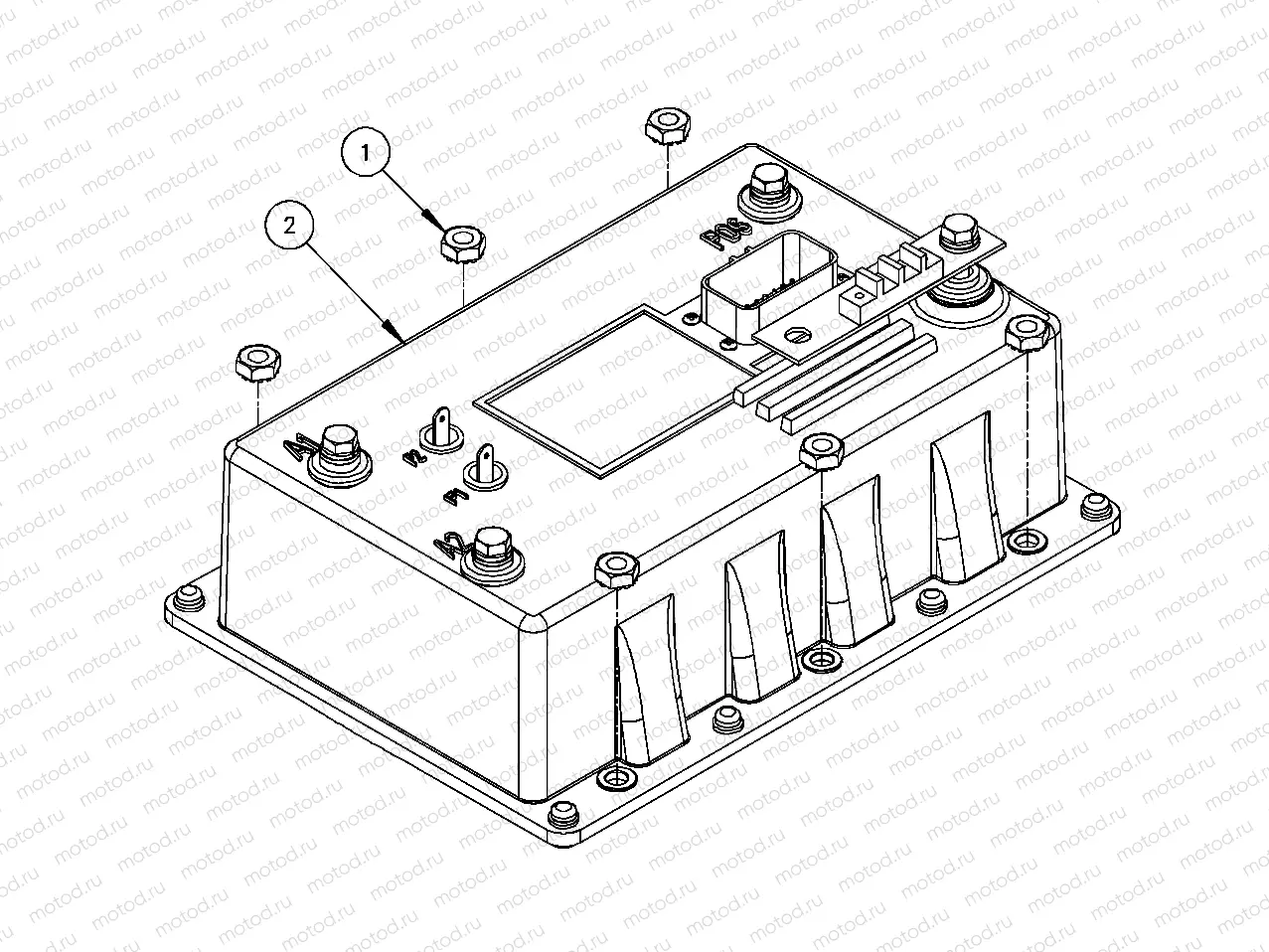 ELECTRICAL | ELECTRICAL, CONTROL MOTOR 5HP - e2/e4/e6/eS/eL/eLXD (49GEMELECTRICAL11MOTOR)