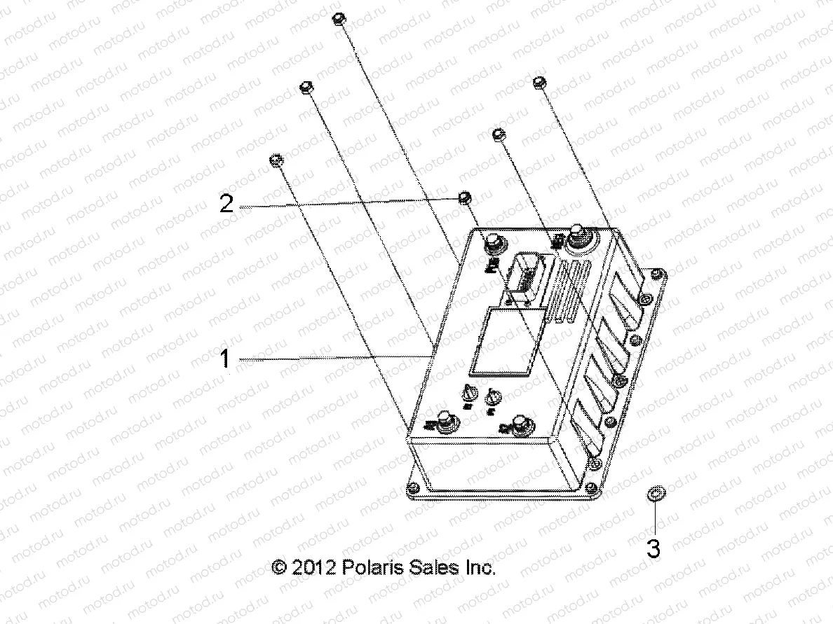 ELECTRICAL | ELECTRICAL, CONTROL MOTOR - L13G2/4/6 ALL OPTIONS (49GEMELECTRICAL13CONTROLLER)