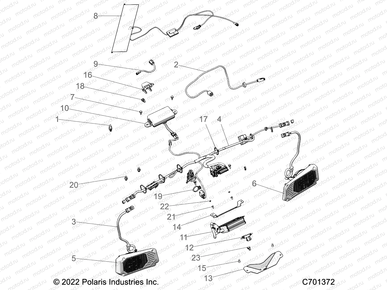 ELECTRICAL | ELECTRICAL, DASH COMPONENTS, RIDE COMMAND - R22RRY99A9/AC/AM/AS/B9/BC/BM/BS (C701372)