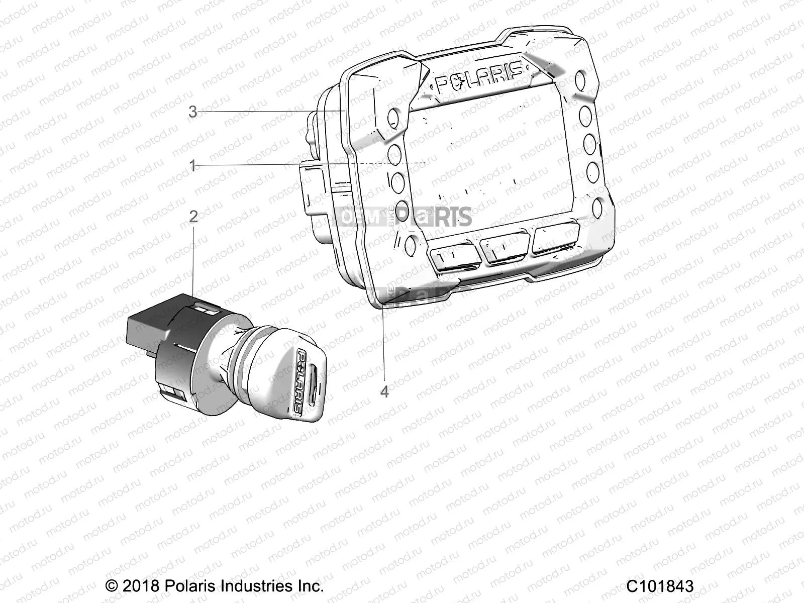 ELECTRICAL | ELECTRICAL, DASH CONTROLS - A23HZB15D1/D4 (C101843)