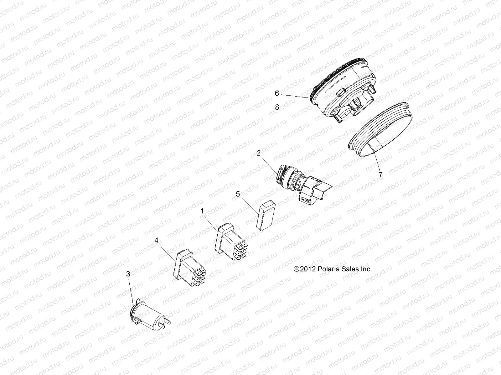 ELECTRICAL | ELECTRICAL, DASH CONTROLS - R16RTA57A1/A4/A9/B1/B4/B9/EAP/EBP (49RGRDASH13900)
