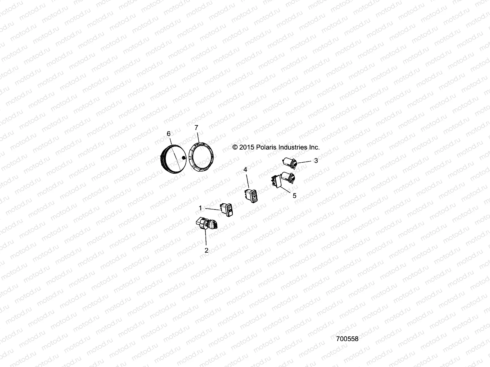 ELECTRICAL | ELECTRICAL, DASH CONTROLS - R16RTE87F1/U87FK (700558)