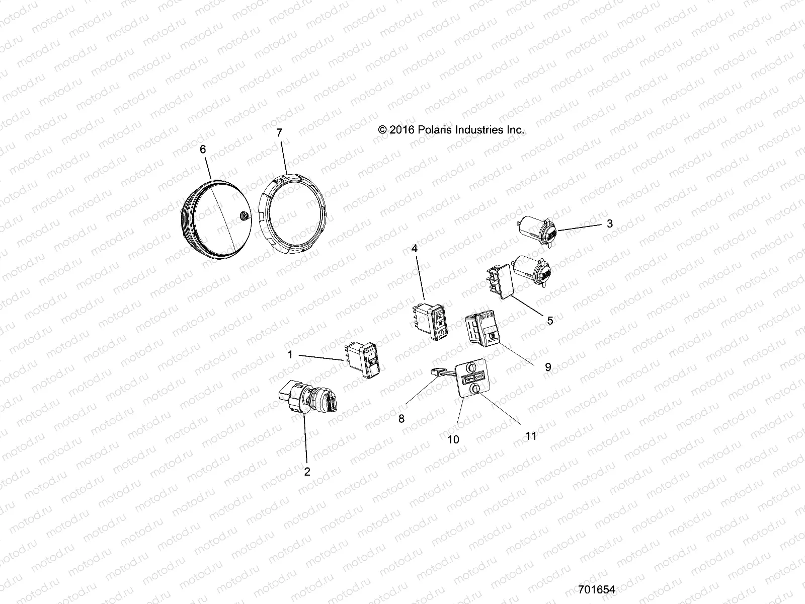 ELECTRICAL | ELECTRICAL, DASH CONTROLS - R17RME57F1/S57C1/F1/CK/E1/EK/T57C1/E1/A57F1 (701654)