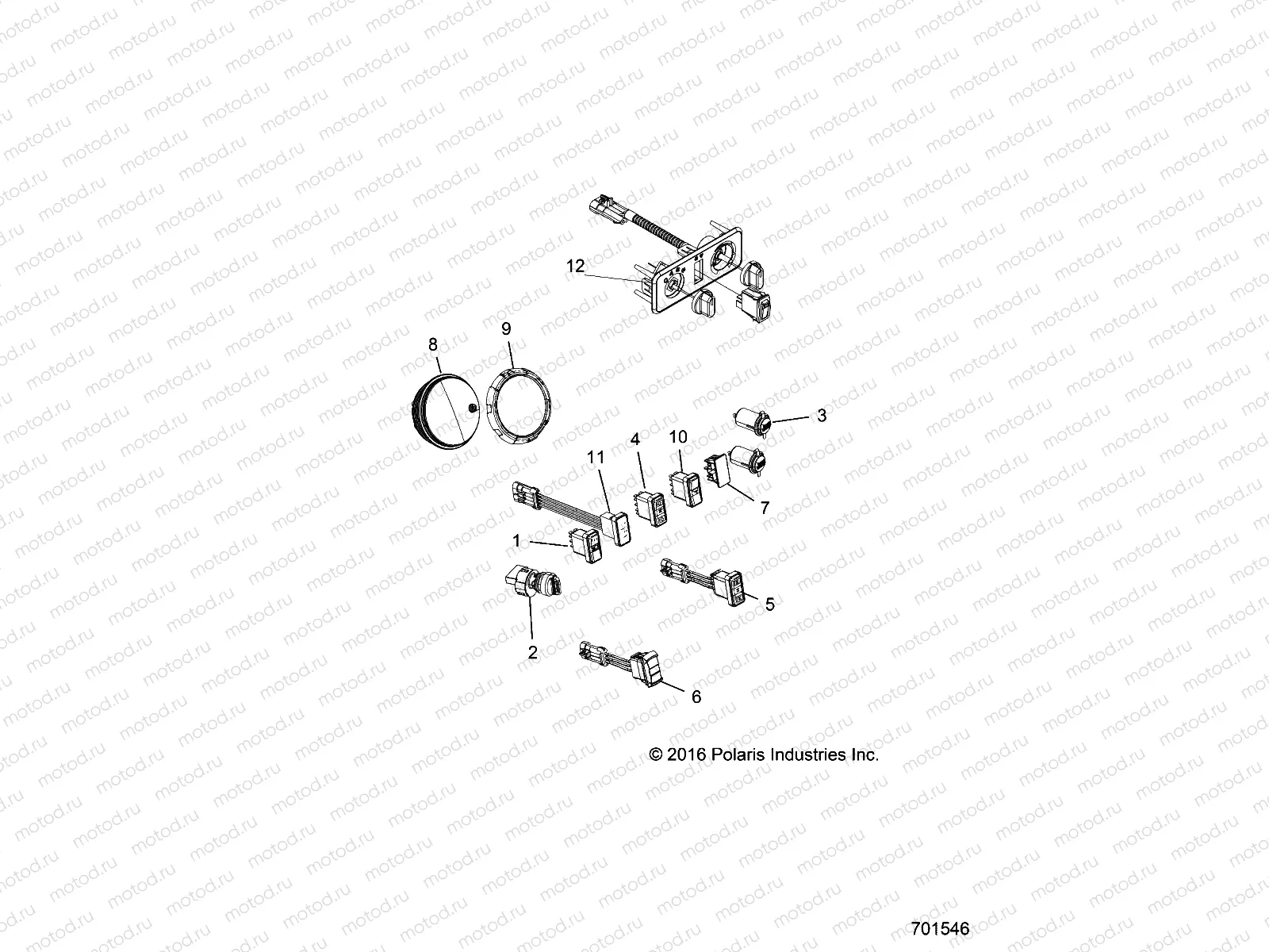 ELECTRICAL | ELECTRICAL, DASH CONTROLS - R17RT_99 ALL OPTIONS (701546)