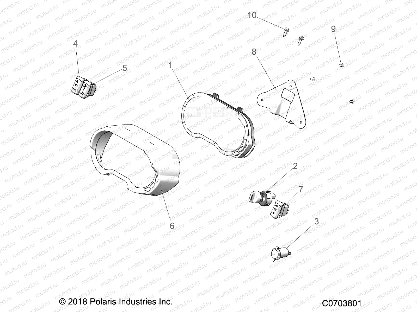 ELECTRICAL | ELECTRICAL, DASH INSTRUMENTS AND CONTROLS - G20G4P99AX/BX/ELX (C0703801)