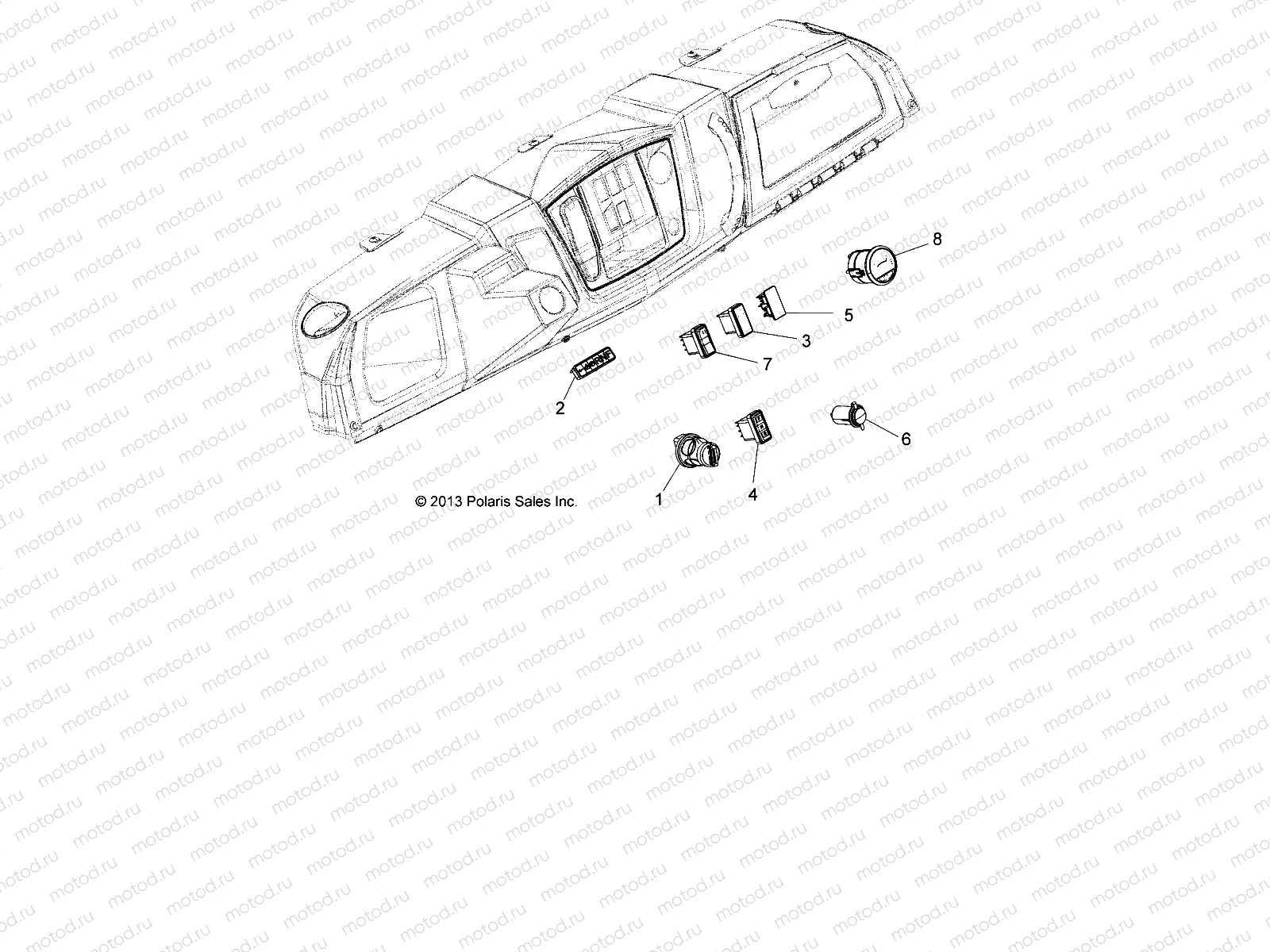 ELECTRICAL | ELECTRICAL, DASH INSTRUMENTS and CONTROLS -  L14U2AAEFA/VEFA/PEFA (49LEVDASH14EM)
