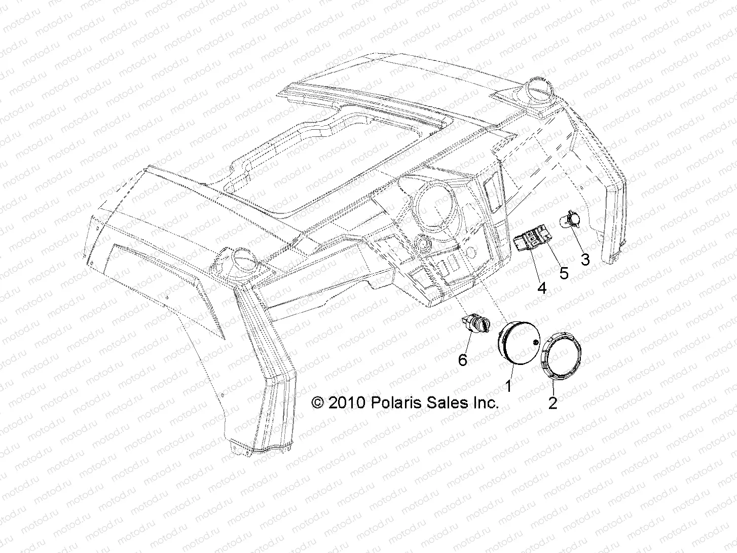 ELECTRICAL | ELECTRICAL, DASH INSTRUMENTS and CONTROLS - R11XH76AW/AZ/XY76AA (49ATVDASH11RZRS)
