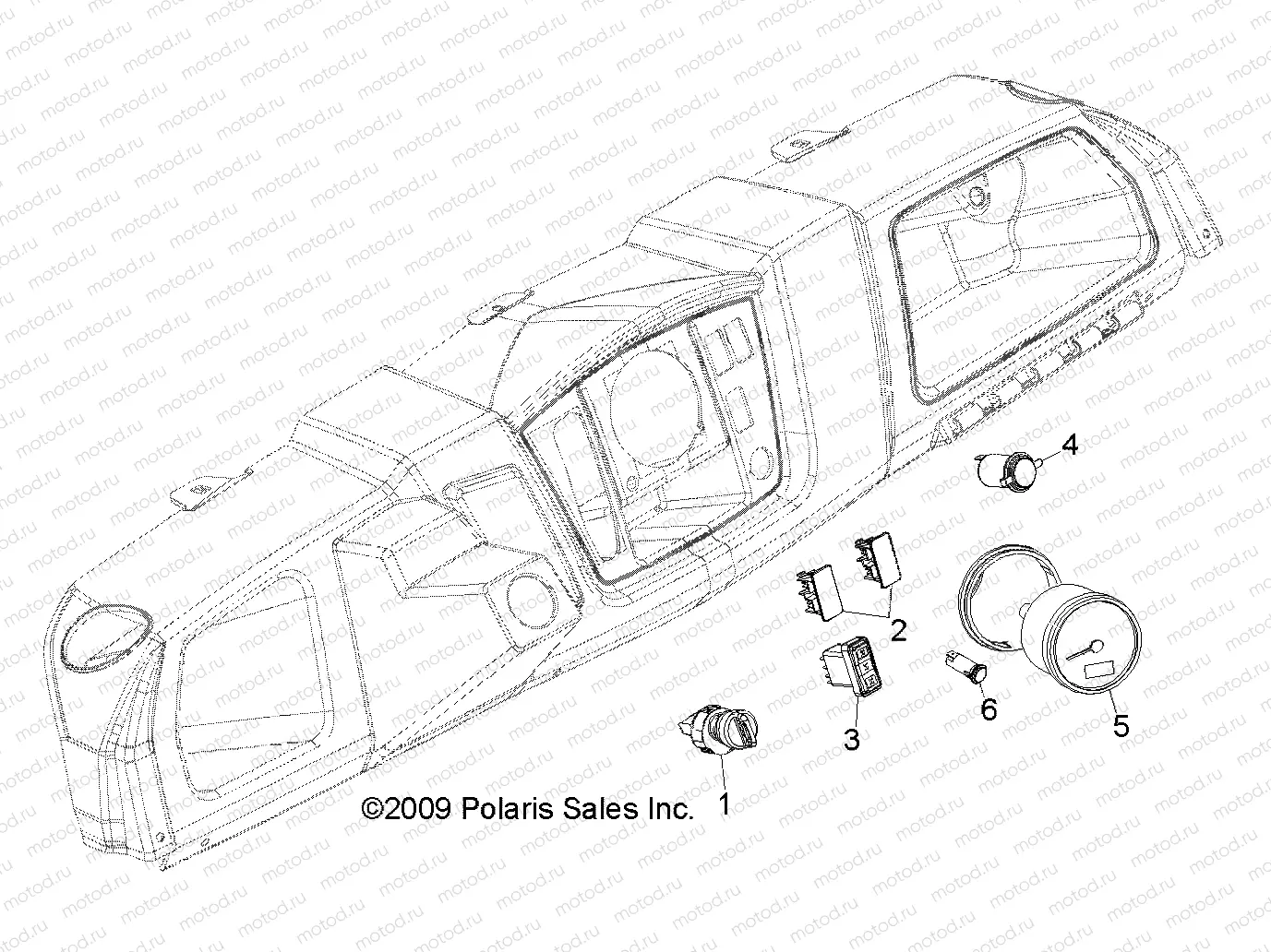 ELECTRICAL | ELECTRICAL, DASH INSTRUMENTS and CONTROLS - R12WH50AG/AH/AK/AR (49RGRDASH11500CREW)