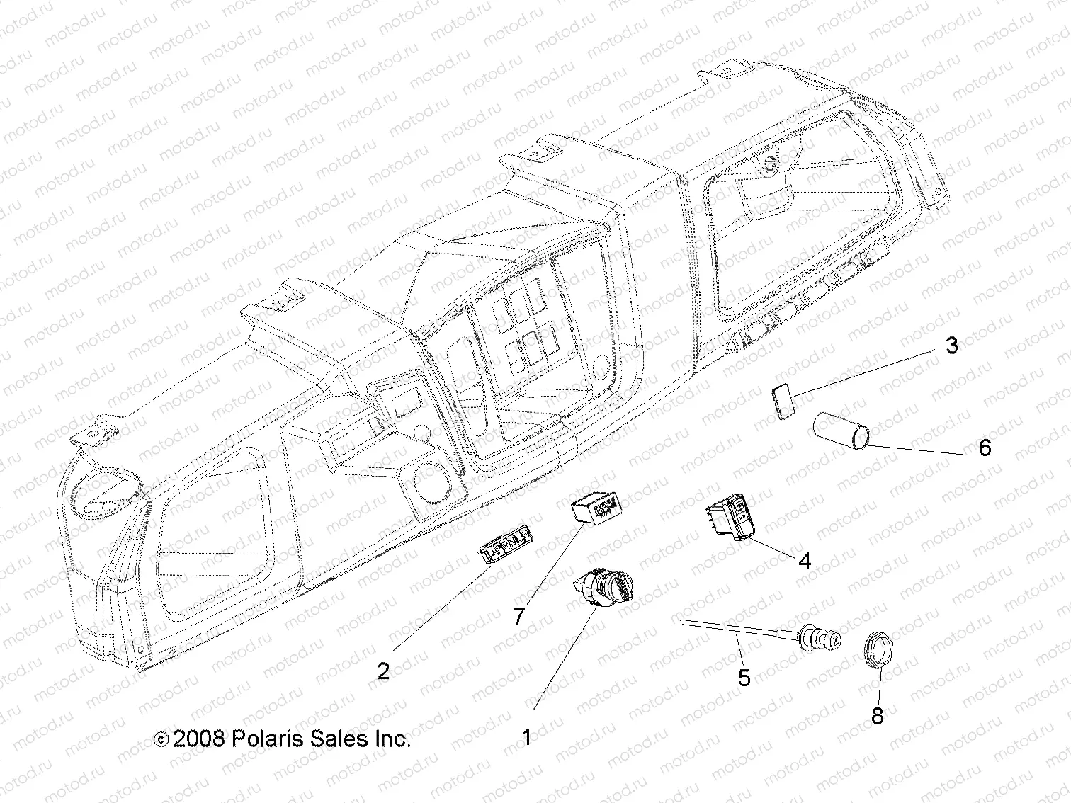 ELECTRICAL | ELECTRICAL, DASH INSTRUMENTS and CONTROLS - R13RH45AG (49RGRDASH10)