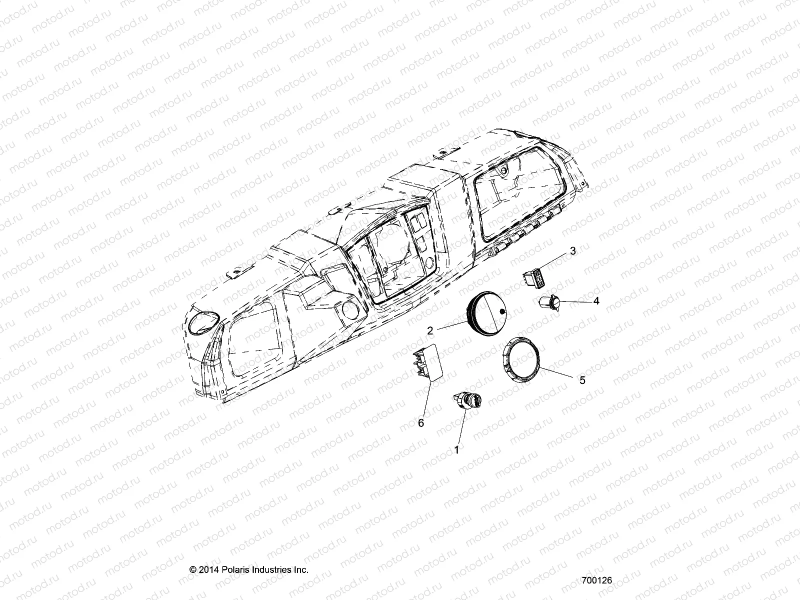 ELECTRICAL | ELECTRICAL, DASH INSTRUMENTS and CONTROLS - R15RMA32FA (700126)