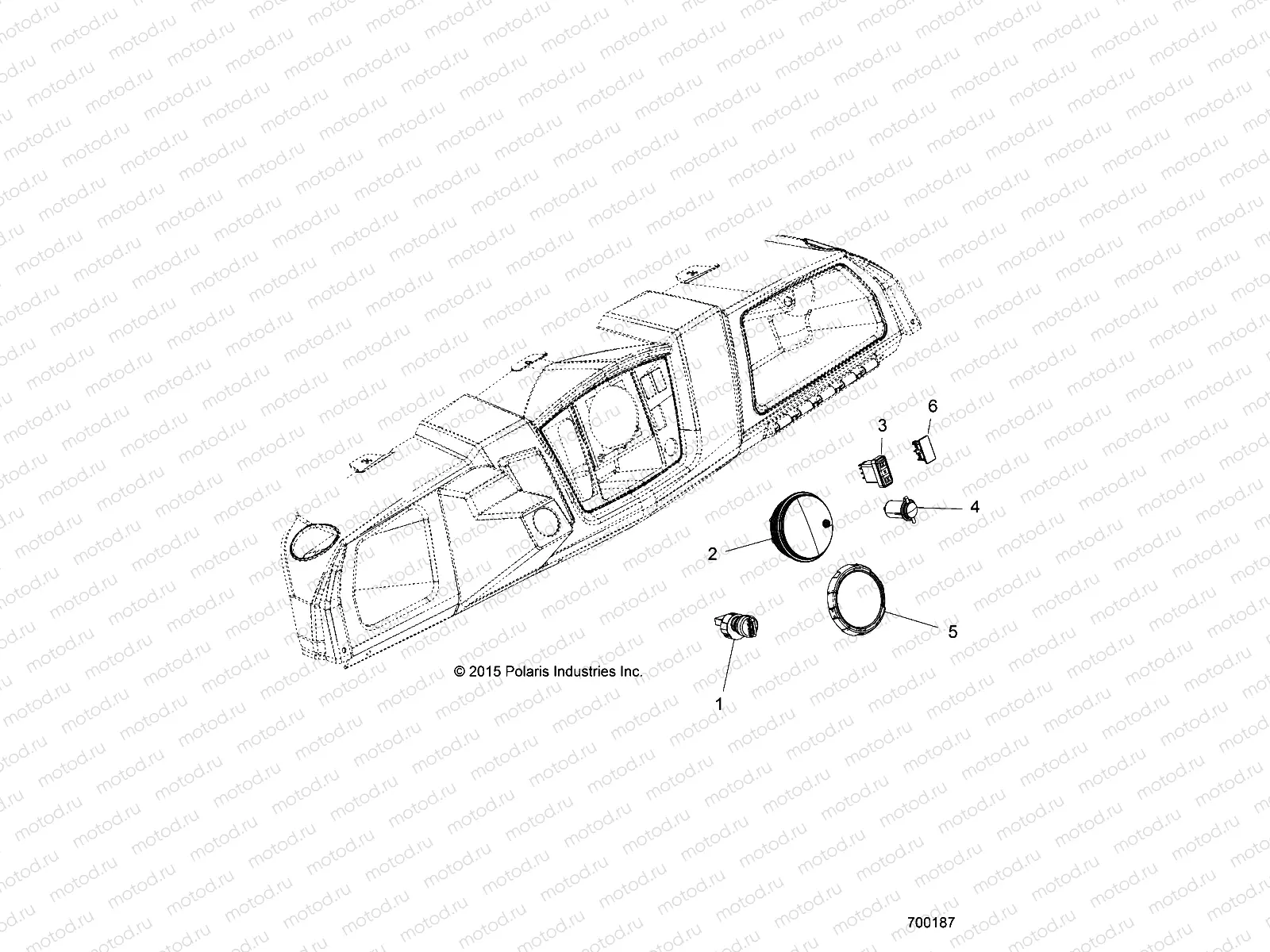 ELECTRICAL | ELECTRICAL, DASH INSTRUMENTS and CONTROLS - R16RMA32A1/A2 (700187)