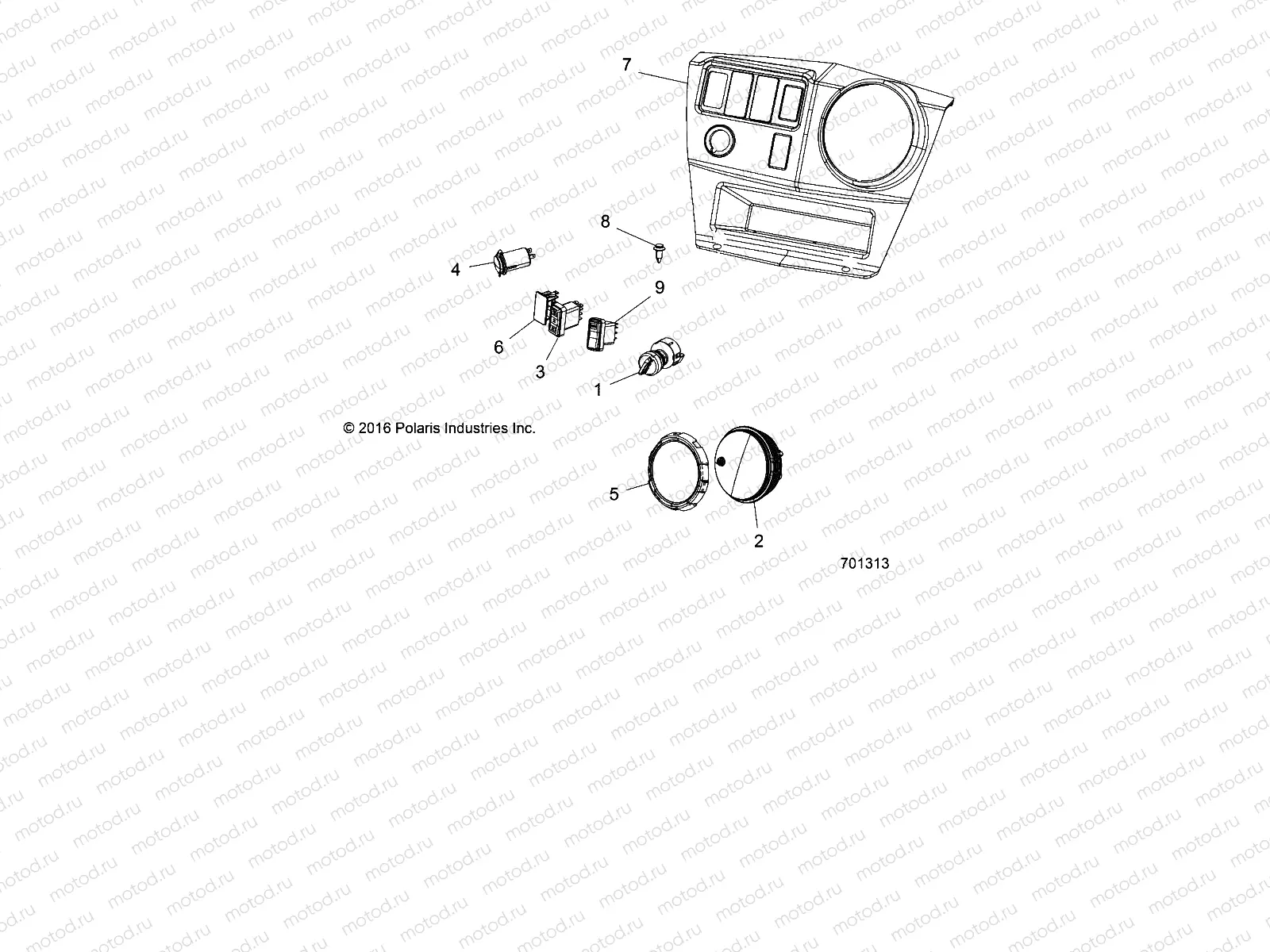 ELECTRICAL | ELECTRICAL, DASH INSTRUMENTS and CONTROLS - R17RDA57A1/B1 (700500)
