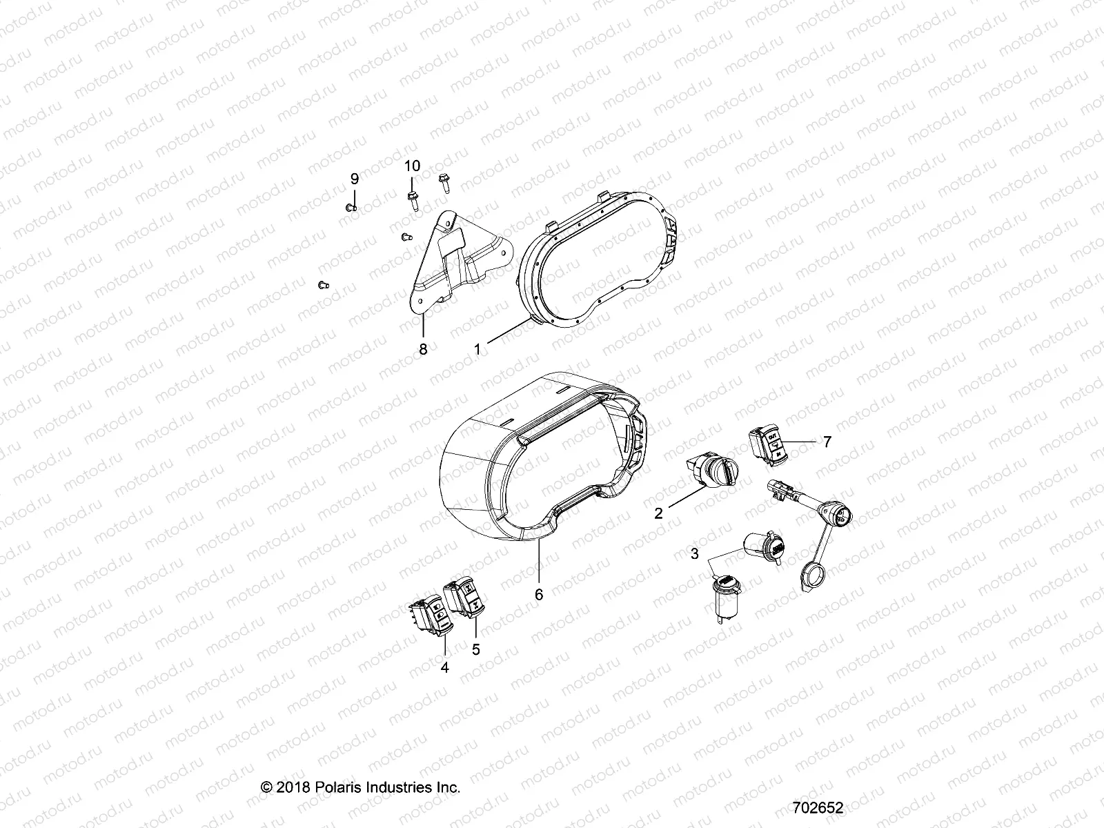 ELECTRICAL | ELECTRICAL, DASH INSTRUMENTS AND CONTROLS - R19RHE99ND (702652)