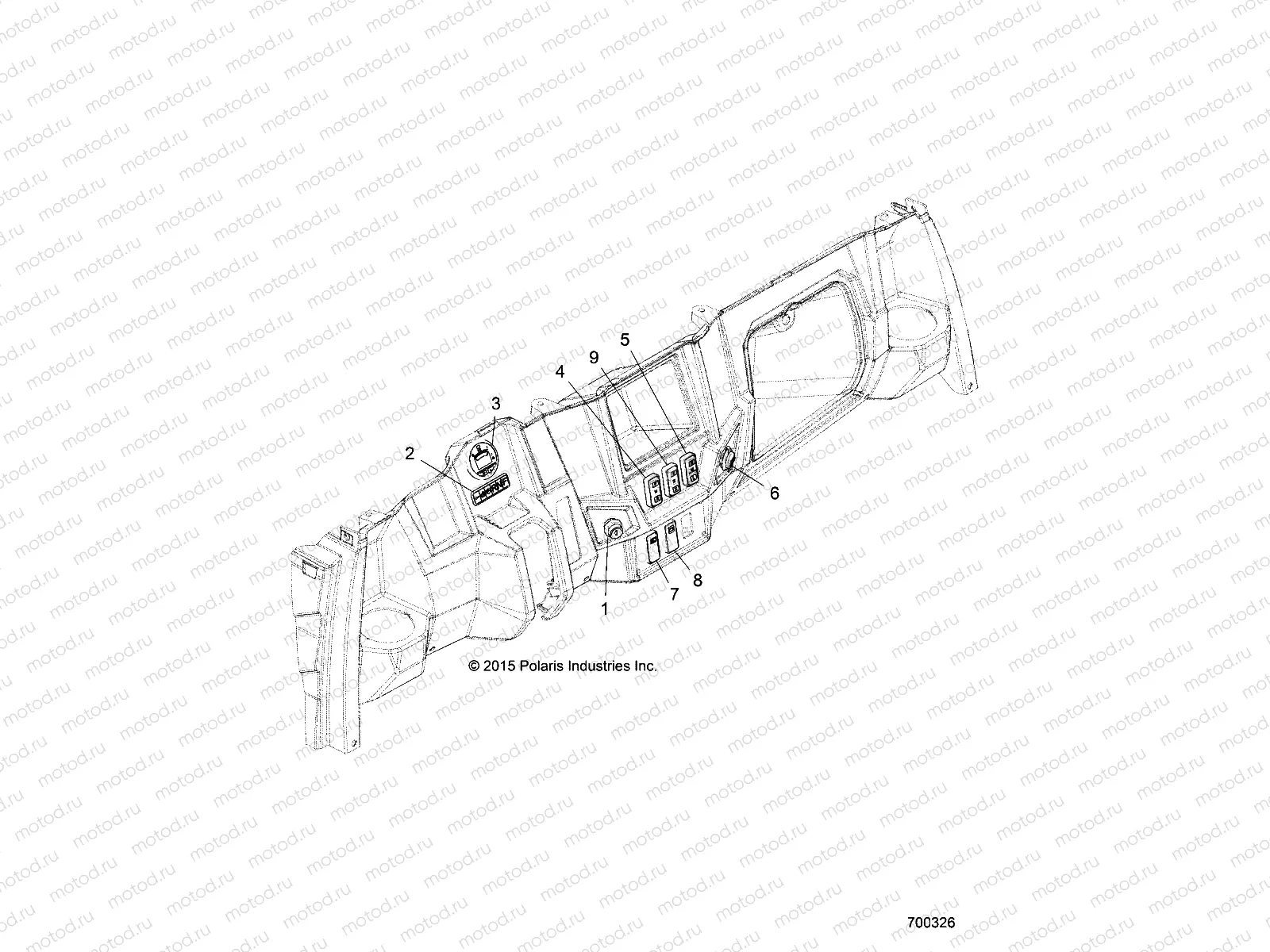 ELECTRICAL | ELECTRICAL, DASH INSTRUMENTS and CONTROLS - R20MAAE4F4/F9 (700326)