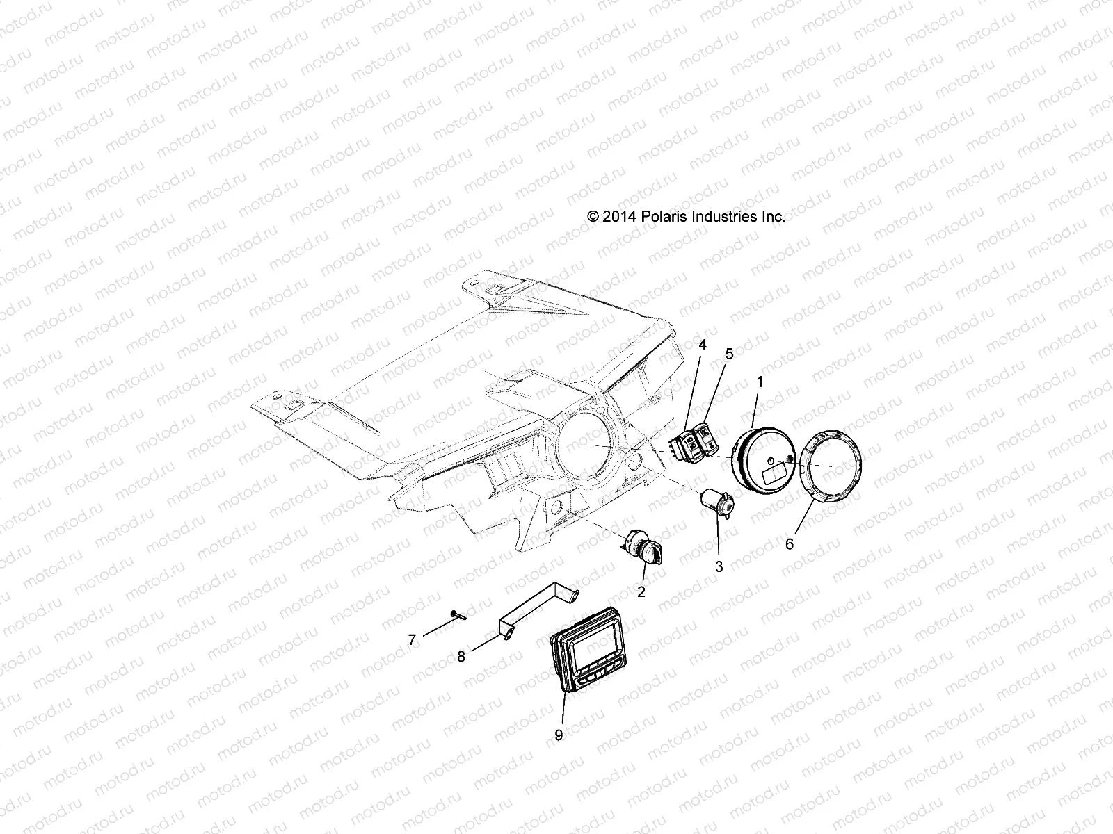 ELECTRICAL | ELECTRICAL, DASH INSTRUMENTS AND CONTROLS - Z15VA87 ALL OPTIONS (49RGRDASH15Z50900)
