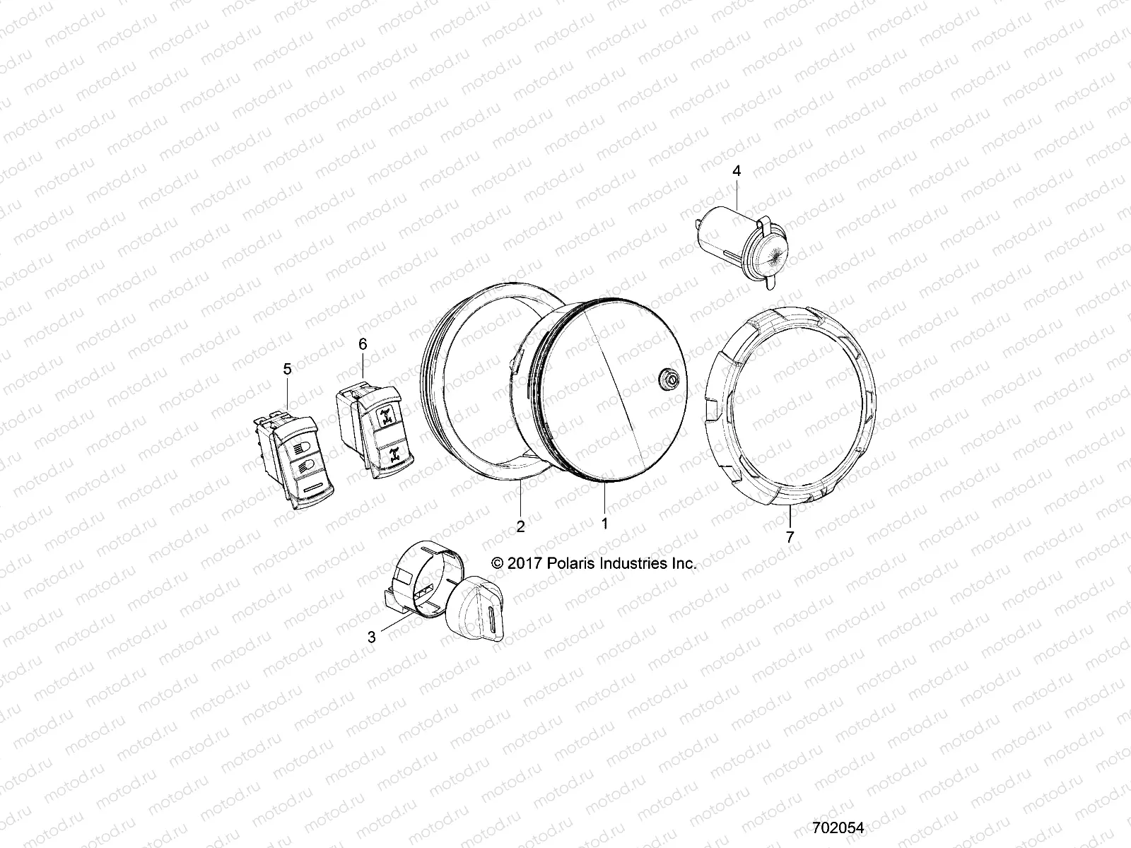 ELECTRICAL | ELECTRICAL, DASH INSTRUMENTS AND CONTROLS - Z18VAA87B2/E87BM/BW (702054)