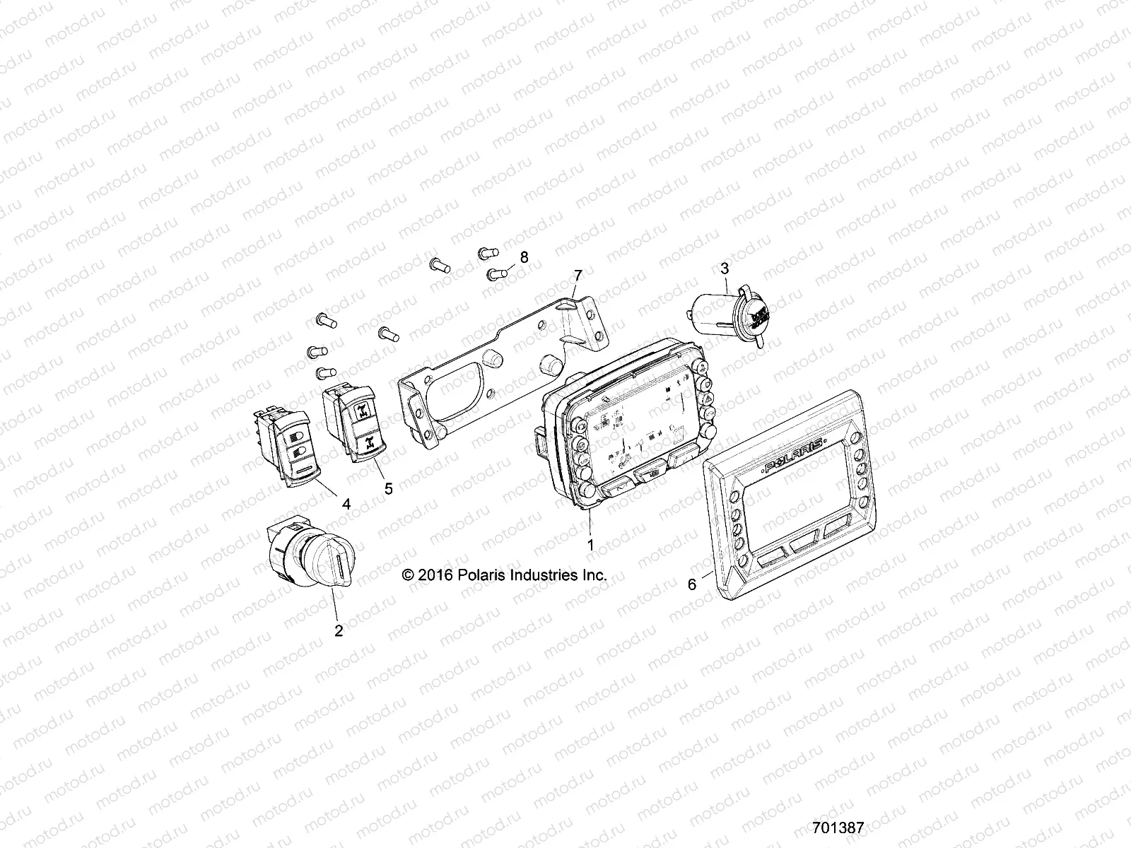 ELECTRICAL | ELECTRICAL, DASH INSTRUMENTS AND CONTROLS - Z18VFE92NB/NU (701387)