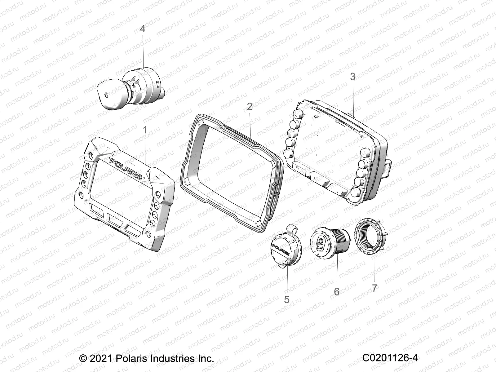 ELECTRICAL | ELECTRICAL, DASH INSTRUMENTS AND CONTROLS - Z21HCB18B2 (C0201126-4)