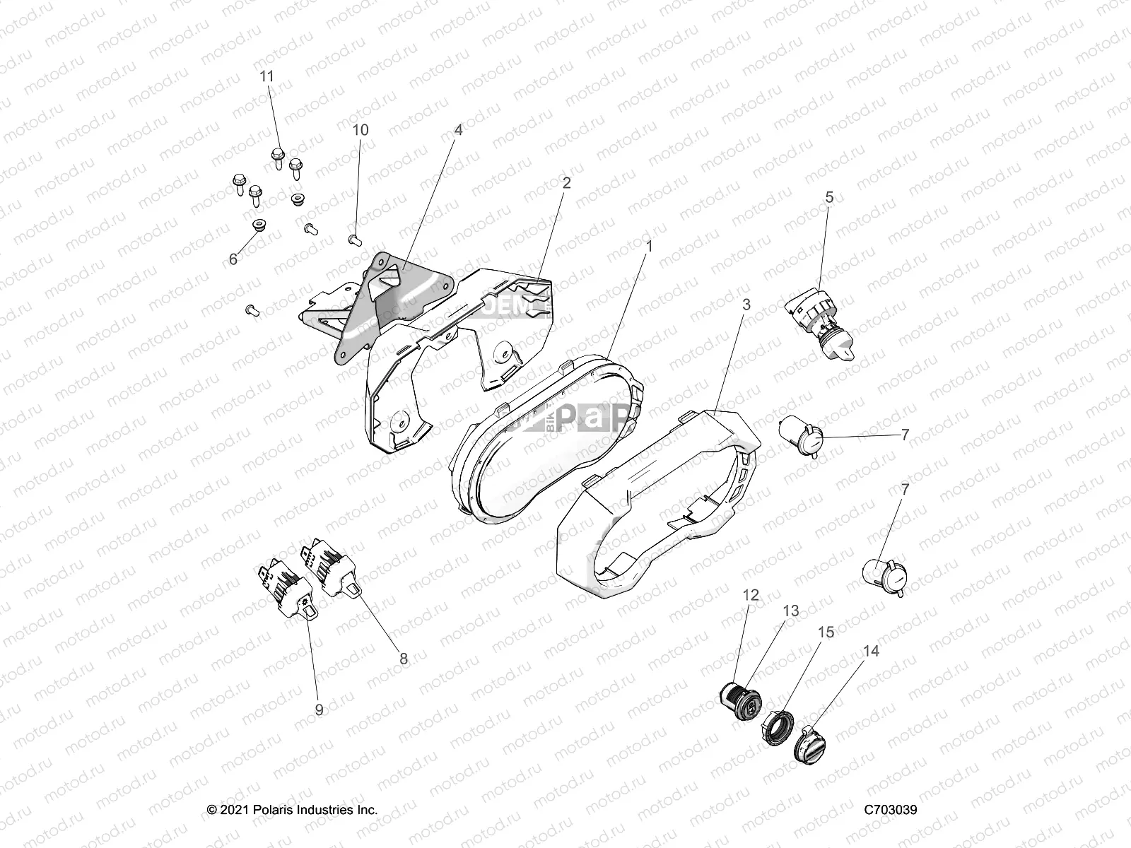 ELECTRICAL | ELECTRICAL, DASH INSTRUMENTS AND CONTROLS - Z23G4E92AL/BL (C702957)