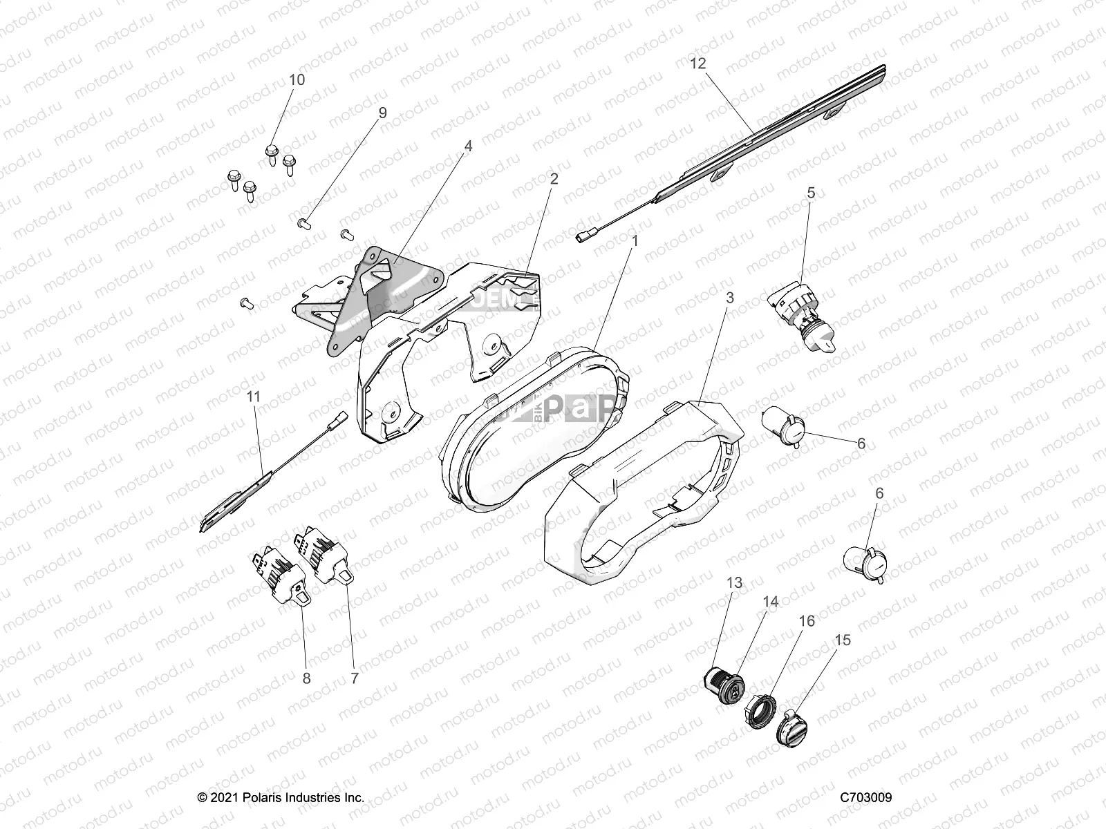 ELECTRICAL | ELECTRICAL, DASH INSTRUMENTS AND CONTROLS - Z23GAC92A/92B (C703009)