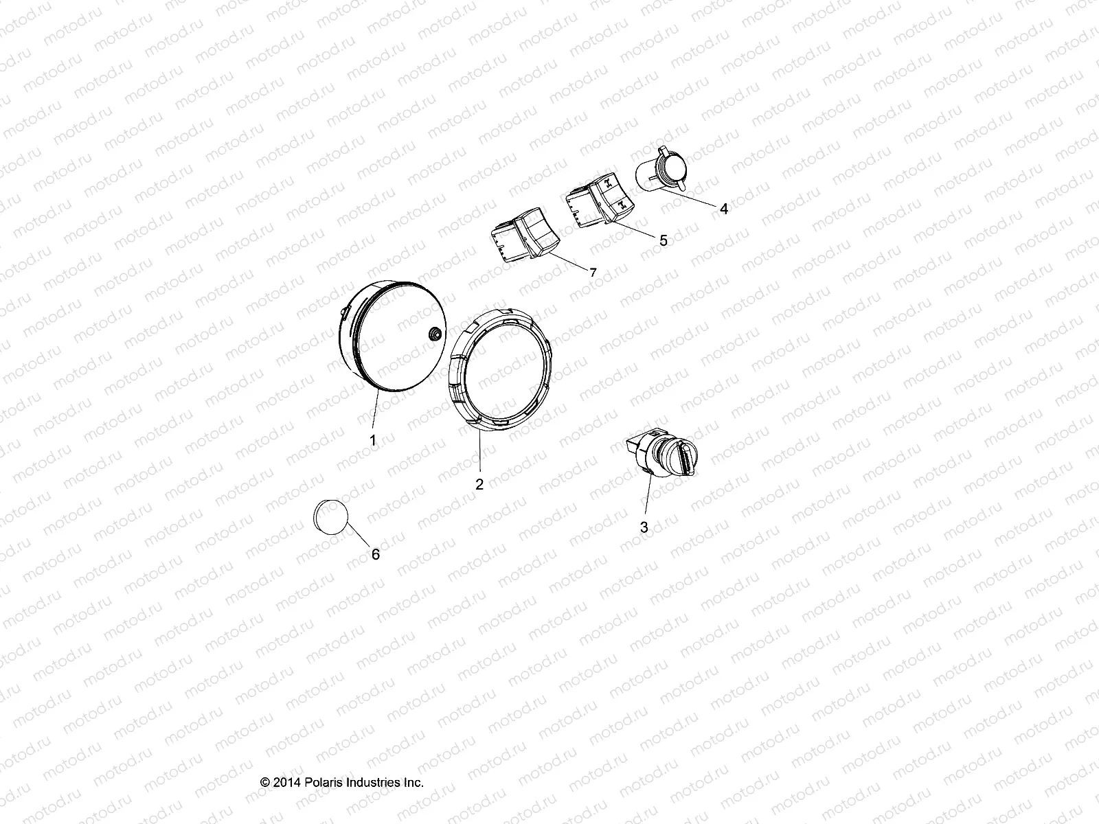 ELECTRICAL | ELECTRICAL, DASH INSTRUMENTS AND SWITCHES - A15DAA32EA/EJ (49ATVDASH15325E)