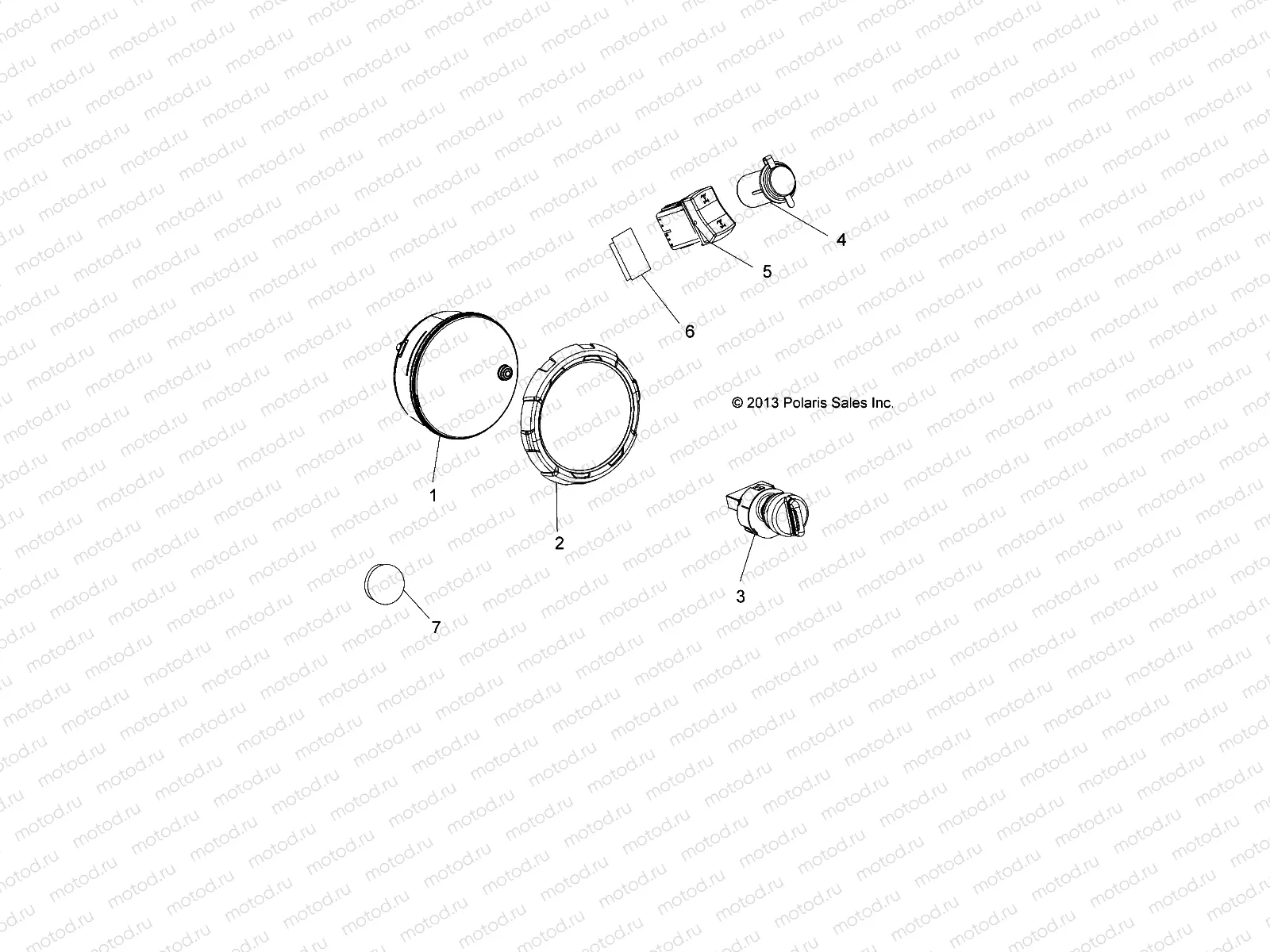 ELECTRICAL | ELECTRICAL, DASH INSTRUMENTS AND SWITCHES - A15DAA57AJ/AH/EAK (49ATVDASH14SP325)