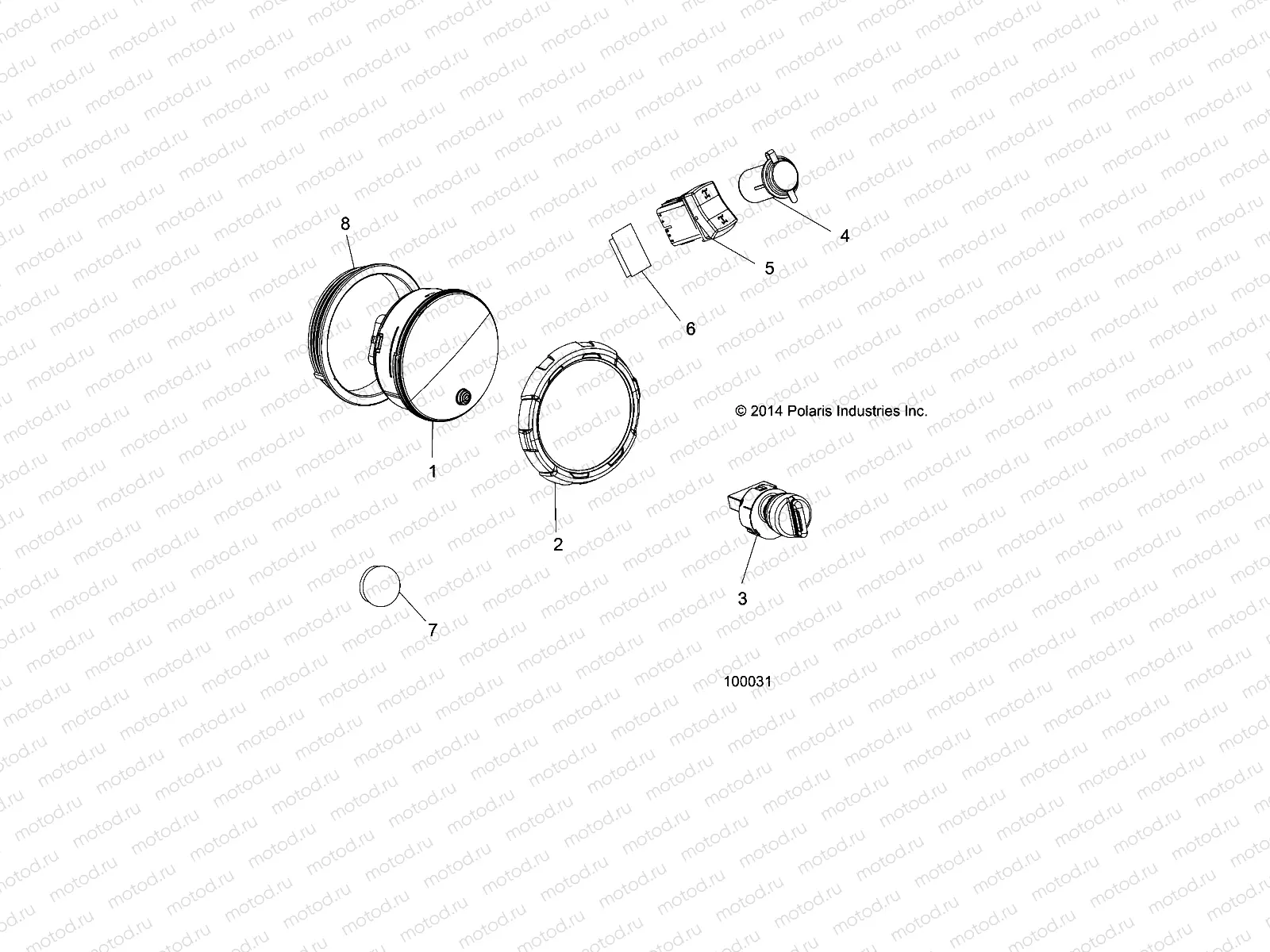 ELECTRICAL | ELECTRICAL, DASH INSTRUMENTS AND SWITCHES - A15DAH57EJ (100031)