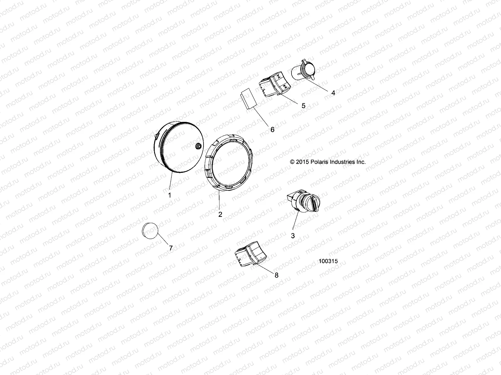 ELECTRICAL | ELECTRICAL, DASH INSTRUMENTS AND SWITCHES - A18DAA57F5 (100315)