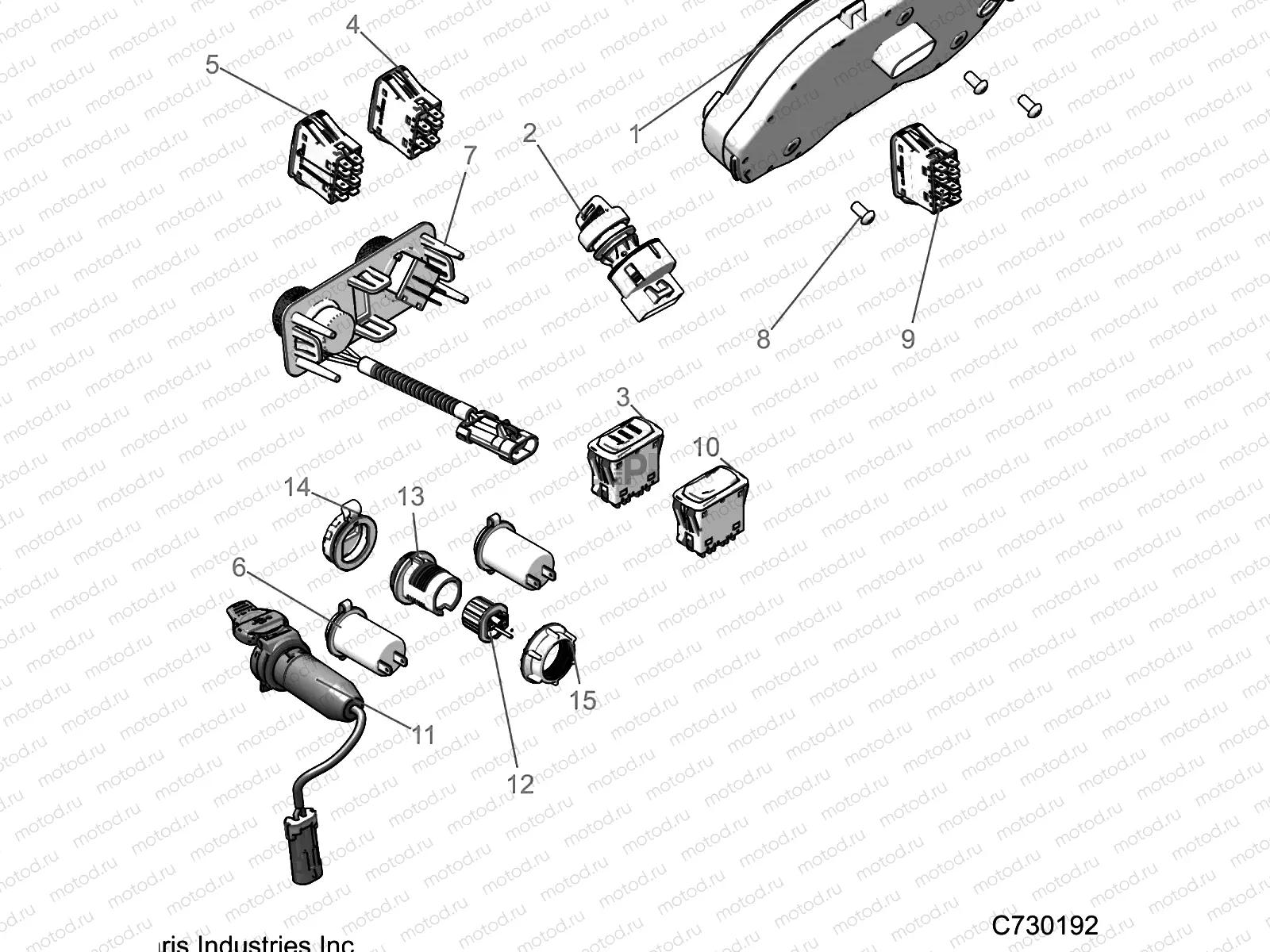 ELECTRICAL | ELECTRICAL, DASH INSTRUMENTS - R22RRS99C9/CK/CM/F9/FM/EF9/EFM/PCG  (C730192)