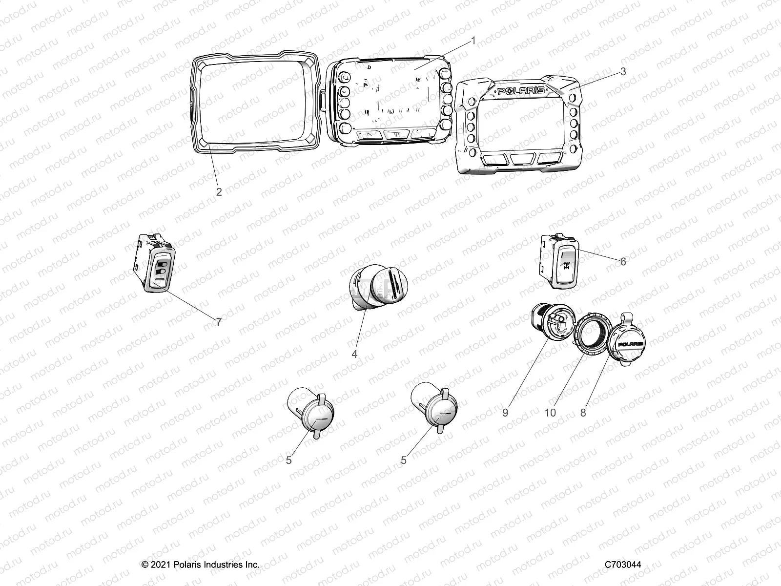 ELECTRICAL | ELECTRICAL, DASH INSTRUMENTS - R23T6E99ND (C703044)
