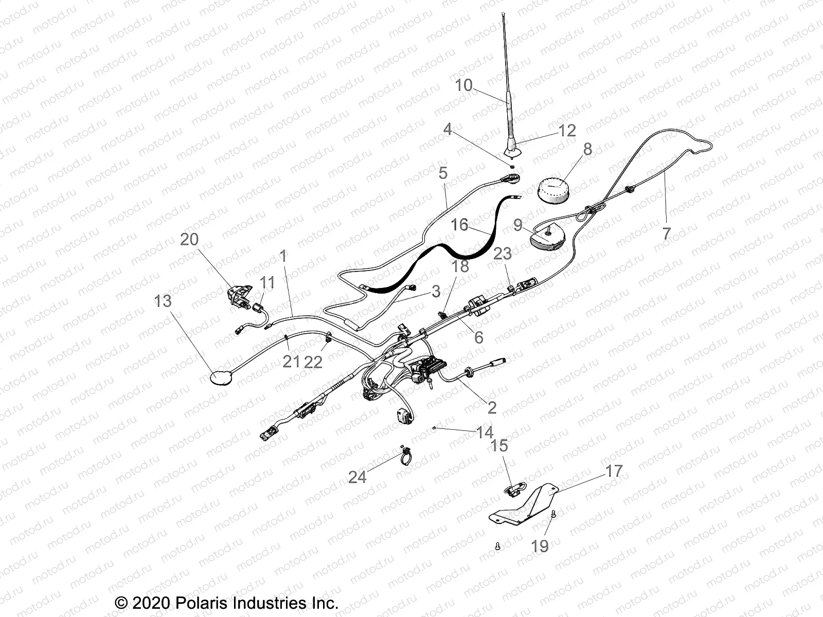 ELECTRICAL | ELECTRICAL, DASH INSTRUMENTS, RIDE CAMMAND - R21RRZ99A9/AC/AP/AW/B9/BC/BP/BW (C730078)