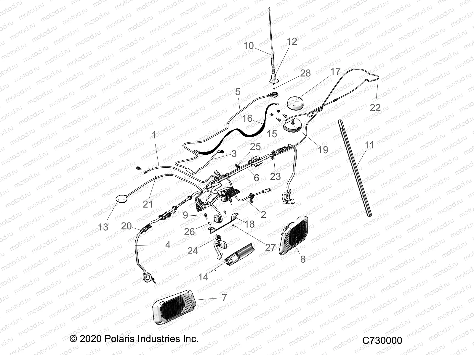 ELECTRICAL | ELECTRICAL, DASH RC - R21RRK99A9/AP/AW/B9/BP/BW (C730000)