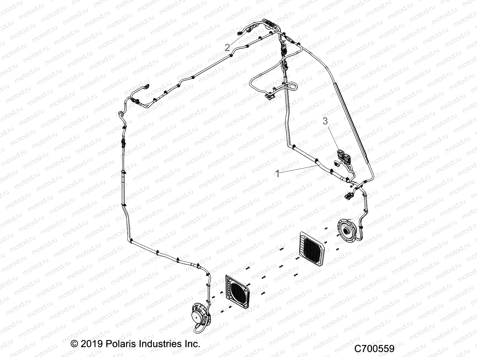 ELECTRICAL | ELECTRICAL, DOOR/WINDOW PREM, COMPONANTS - R19RSU99/A/B (C700559)