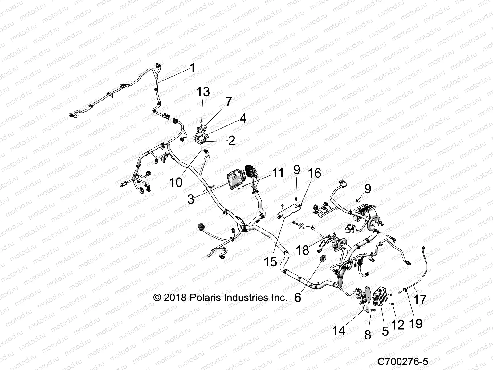 ELECTRICAL | ELECTRICAL, ECM, COIL, REGULATOR - Z19VDE99AD/BD/LD/AK/BK/AN/BN/L99AC/BC/M99AL/R99BK/K99AD/AK/AN/BN (C700276-5)