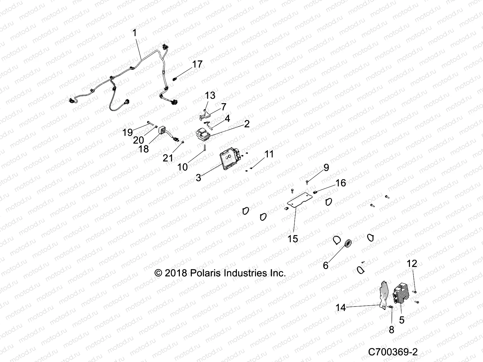 ELECTRICAL | ELECTRICAL, ECM, COIL, REGULATOR - Z19VDE99FK/S99CK/FK (C700369-2)
