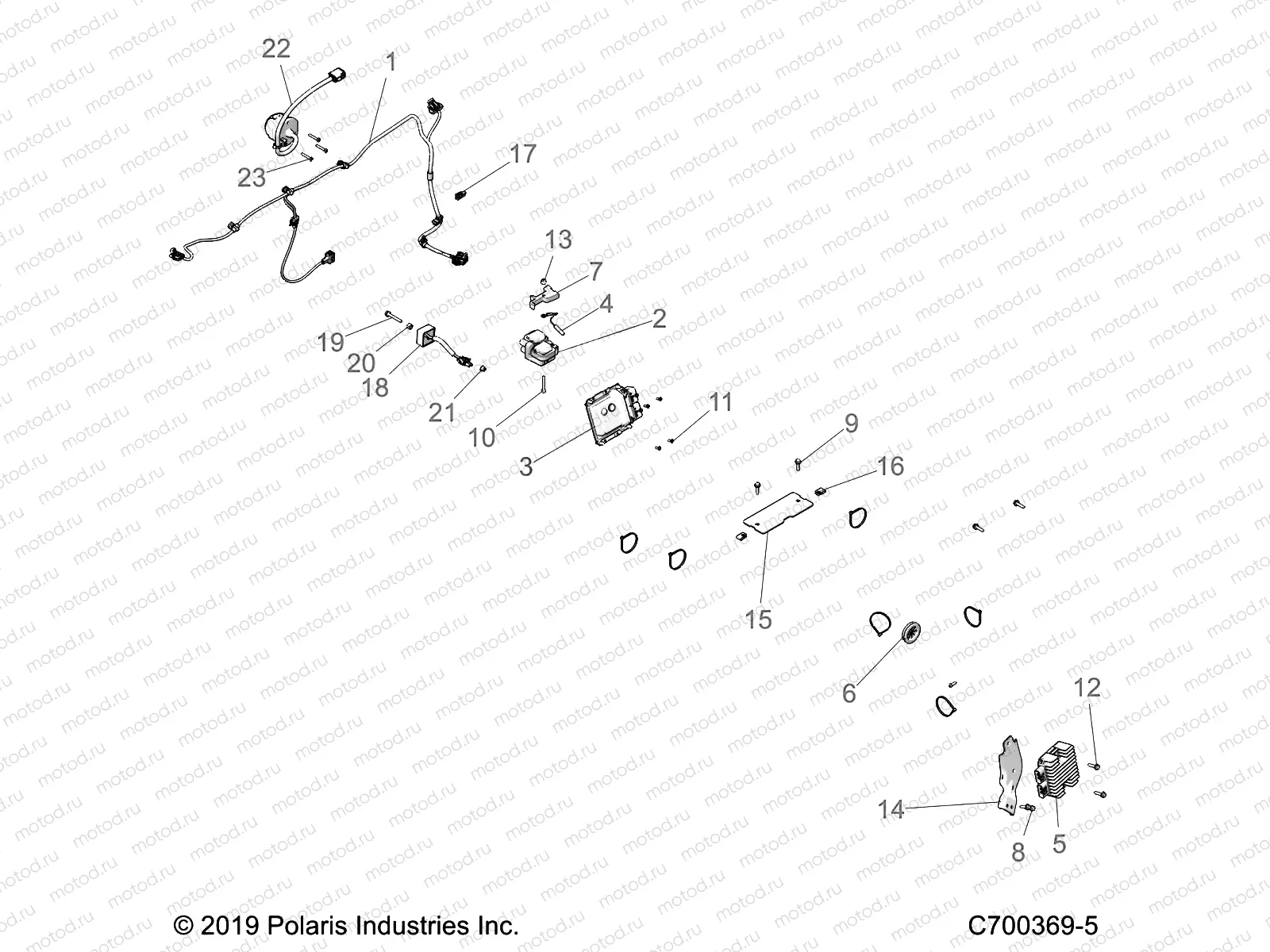 ELECTRICAL | ELECTRICAL, ECM, COIL, REGULATOR - Z22NAS99CZ (C700369-5)