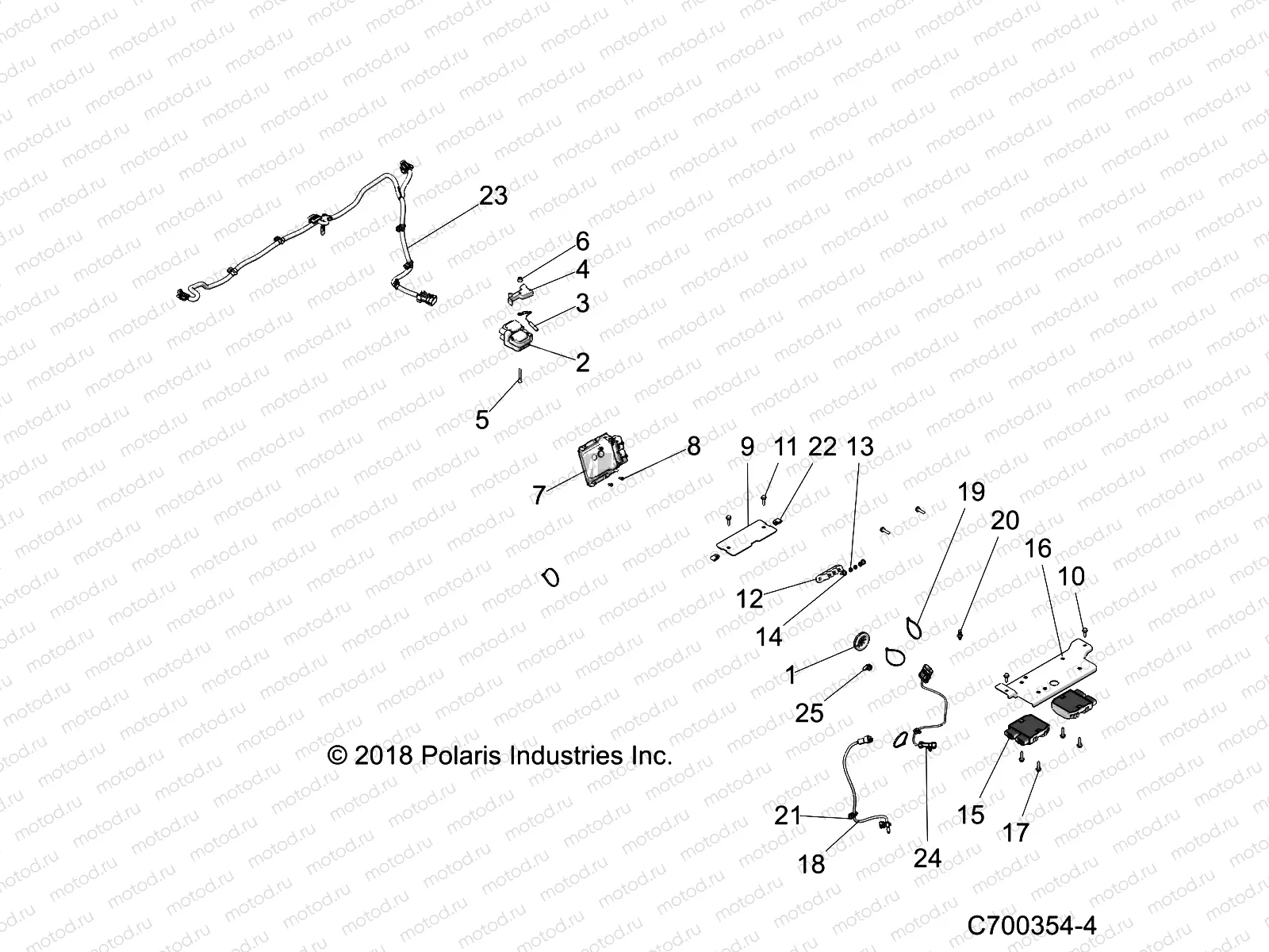 ELECTRICAL | ELECTRICAL, ECU, REGULATOR, ETC. - Z19VEL92AK/BK/AR/BR/LR/AM/BM (C700354-4)