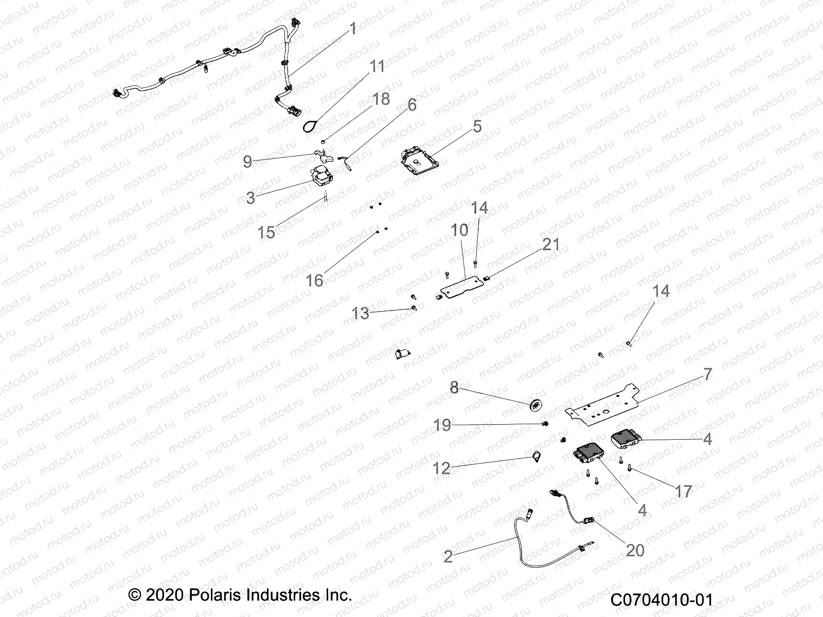 ELECTRICAL | ELECTRICAL, ECU, REGULATOR, ETC. - Z21P4E92AE/AN/BE/BN/L92AL/AT/BL/BT (C0704010-1)