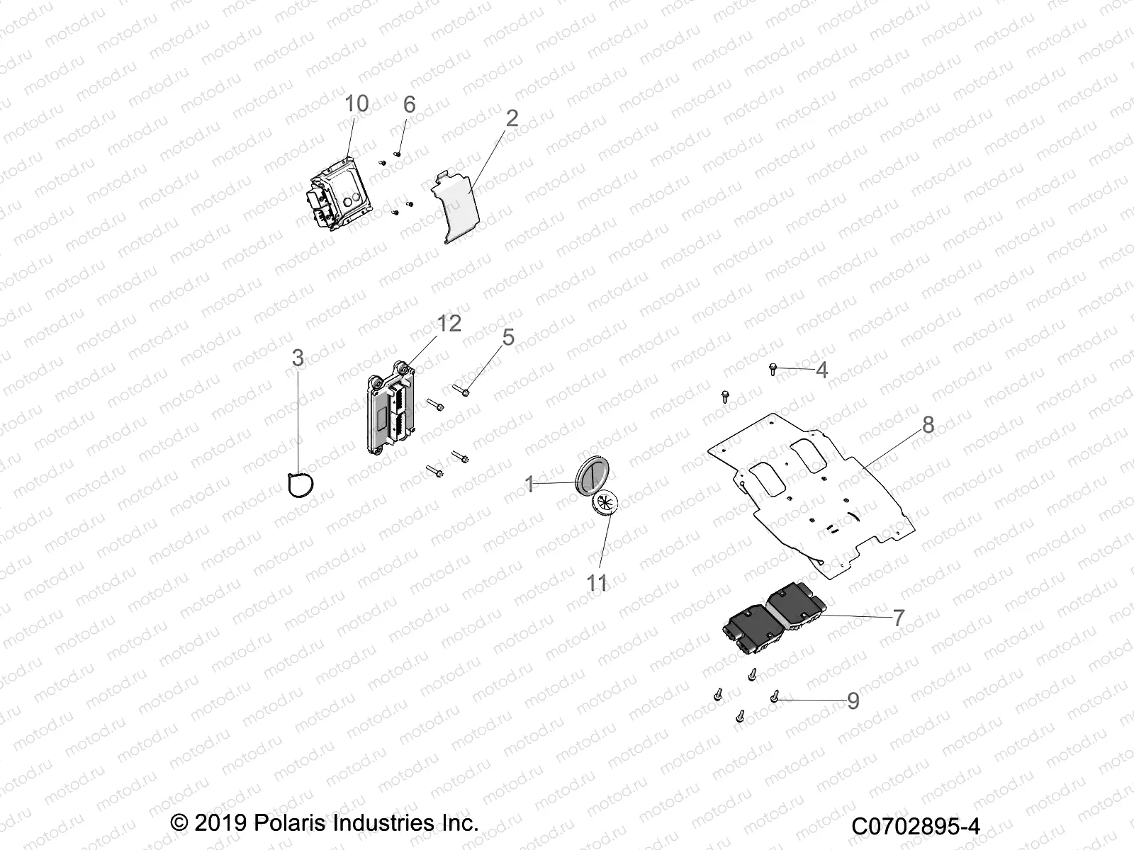 ELECTRICAL | ELECTRICAL, ECU, REGULATOR, ETC. - Z23GAD92A/92B (C0702895-4)
