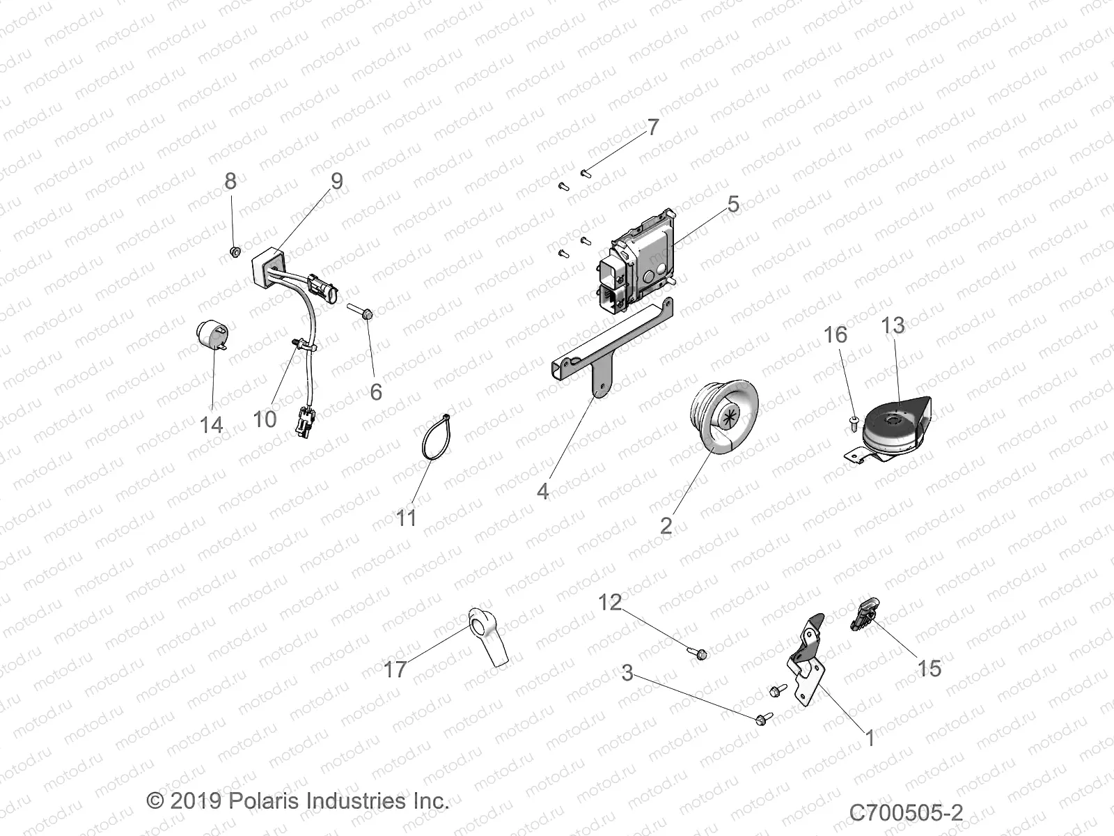 ELECTRICAL | ELECTRICAL, ECU, RELAY, COIL - D20BBPD4B4/APD4B4 (C700505-2)