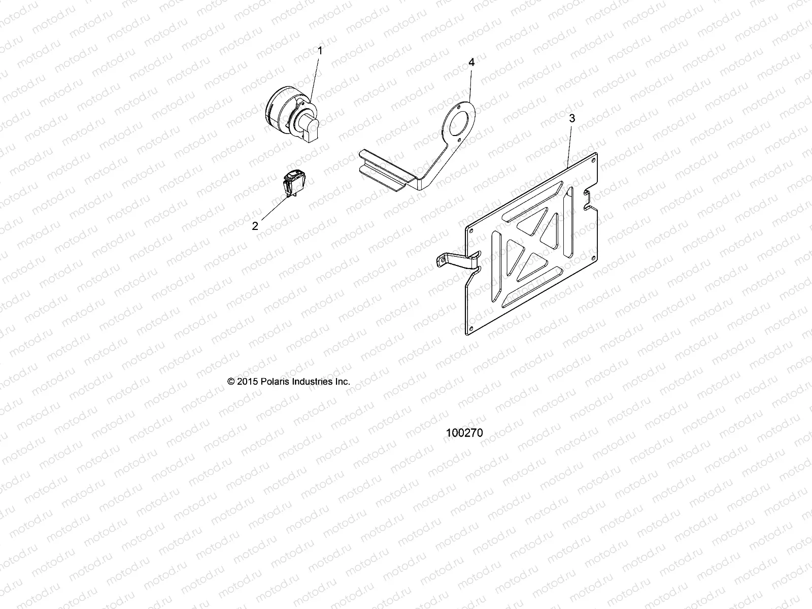 ELECTRICAL | ELECTRICAL, FOG LAMP and FRONT LICENSE BRACKET - A16SES57F1/F2/SBT57F1