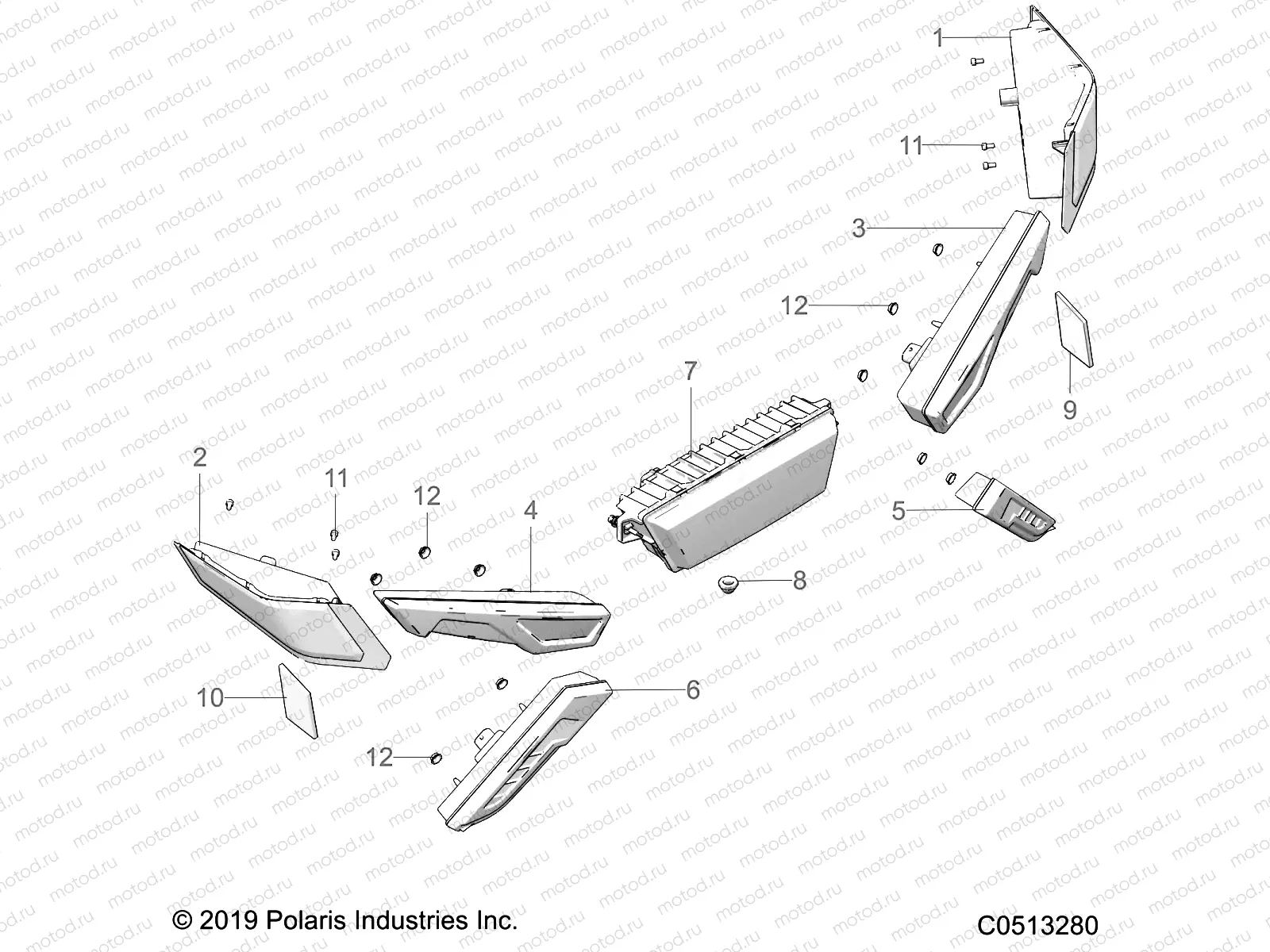 ELECTRICAL | ELECTRICAL, FORWARD LIGHTING (USA) - T21AARGB/SGD USA ONLY (C0513280)