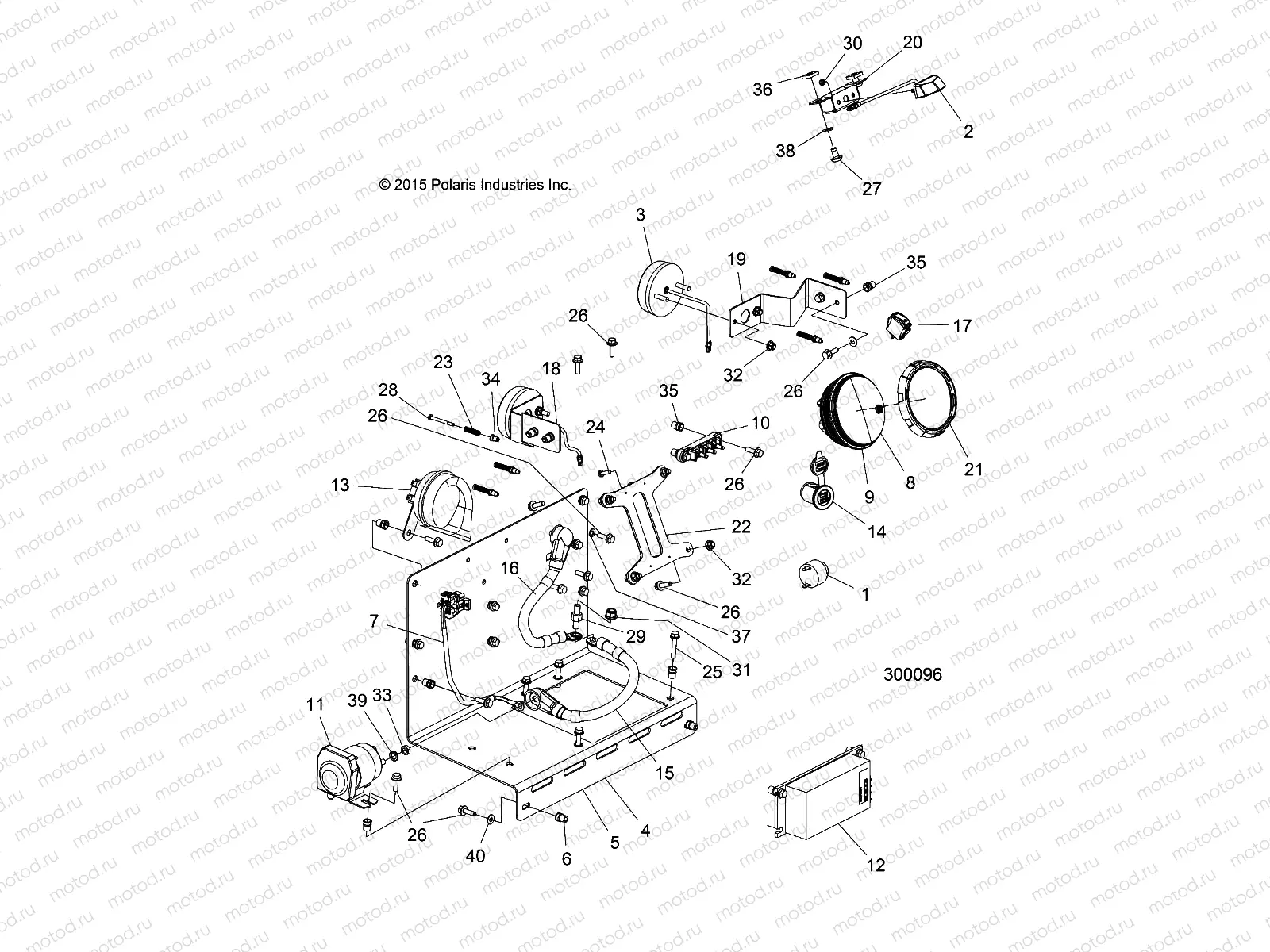 ELECTRICAL | ELECTRICAL, FRONT - L16G2/4/6