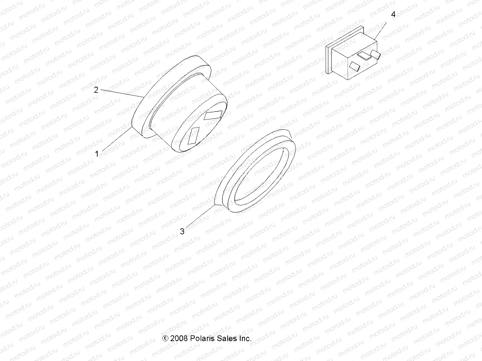 ELECTRICAL | ELECTRICAL, GAUGES and INDICATORS - A11MN50ET (49ATVGAUGES09SP500TR)