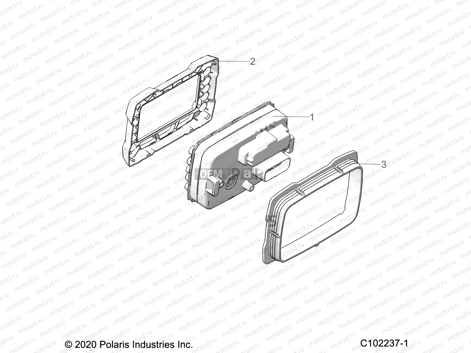 ELECTRICAL | ELECTRICAL, GAUGES and INDICATORS - A20SEE57K1 (C102237-1)