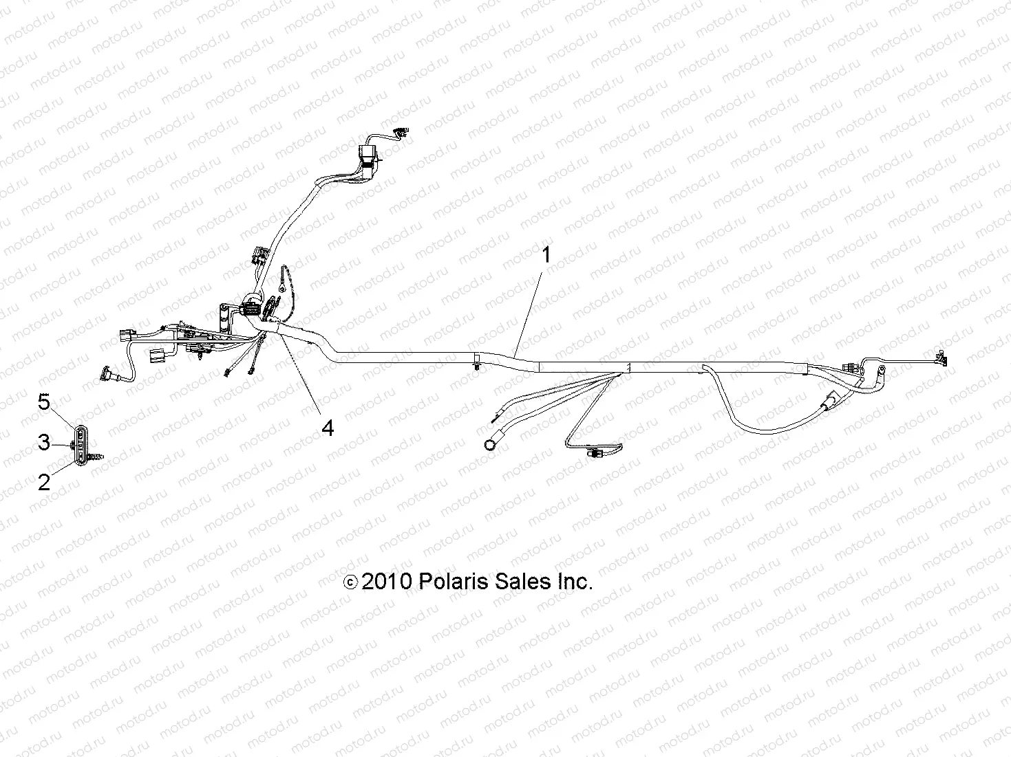 ELECTRICAL | ELECTRICAL, HARNESS - A11NA32FA (49ATVHARNESS11TBLZR)